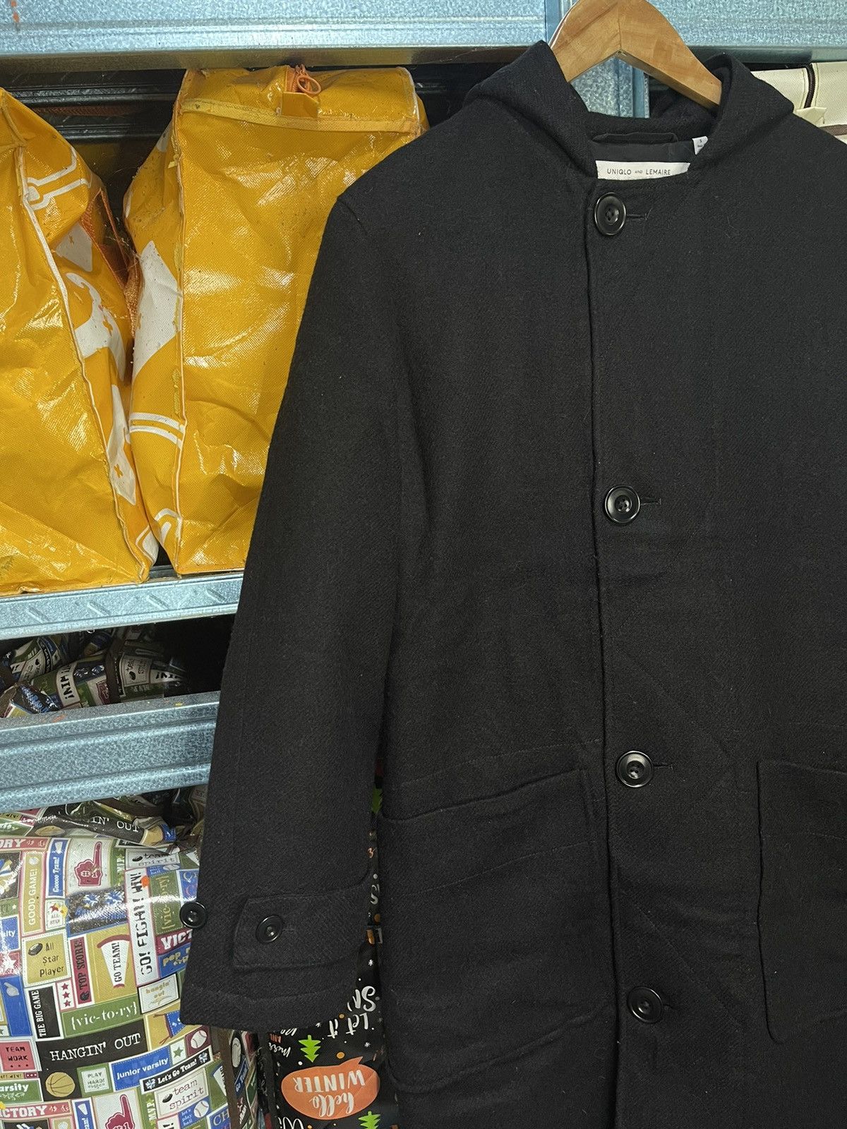 Lemaire × Uniqlo 🔥STEAL🔥Uniqlo x Lemaire Hooded Wool Blend Coat - Size S Size US S / EU 44-46 / 1 - 4 Thumbnail