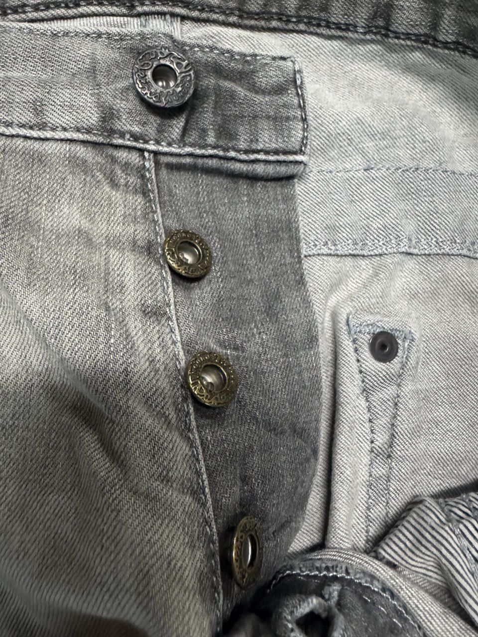 Pepe Jeans THRASHED Pepe Jeans Smoke Washed Distressed Ripped Sick Jean Size US 33 - 10 Thumbnail