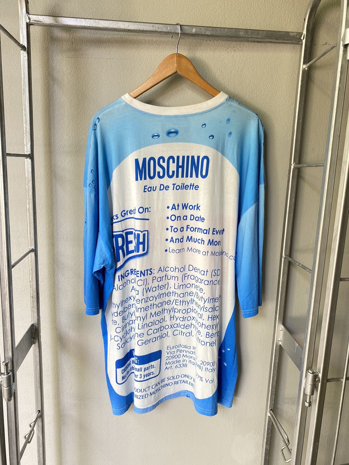 Moschino Moschino Fresh Oversized T-Shirt Size ONE SIZE - 4 Thumbnail