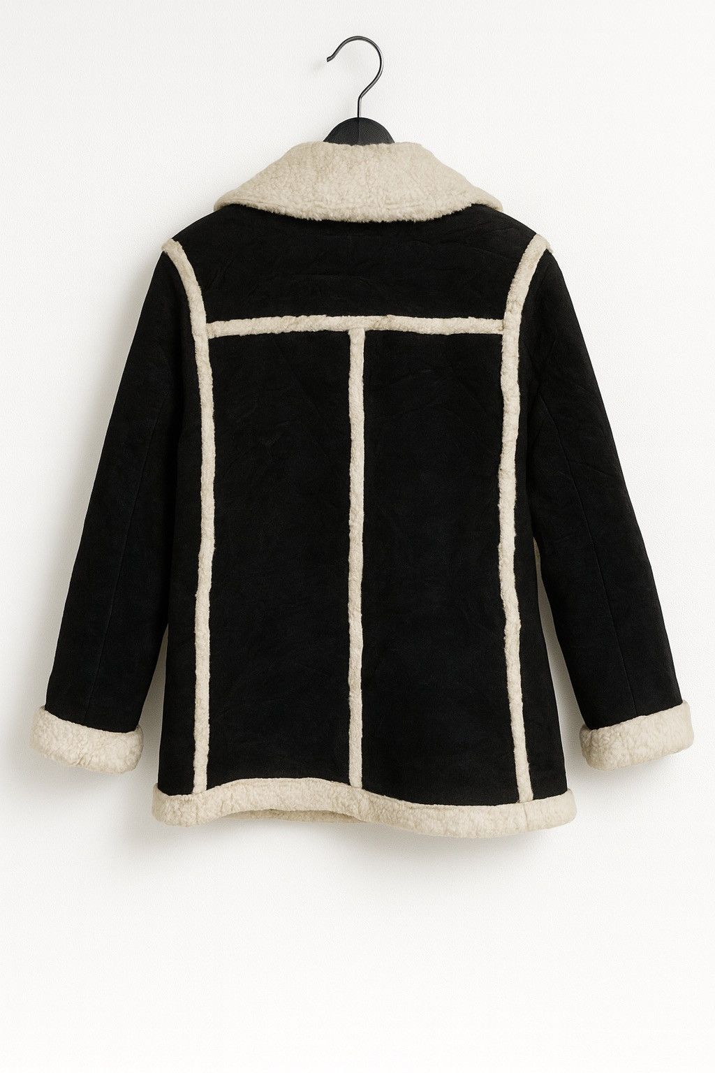 Yoshiyuki Konishi Vintage Ficce Yoshiyuki Konishi Faux Shearling Panel Coat Size M / US 6-8 / IT 42-44 - 2 Thumbnail