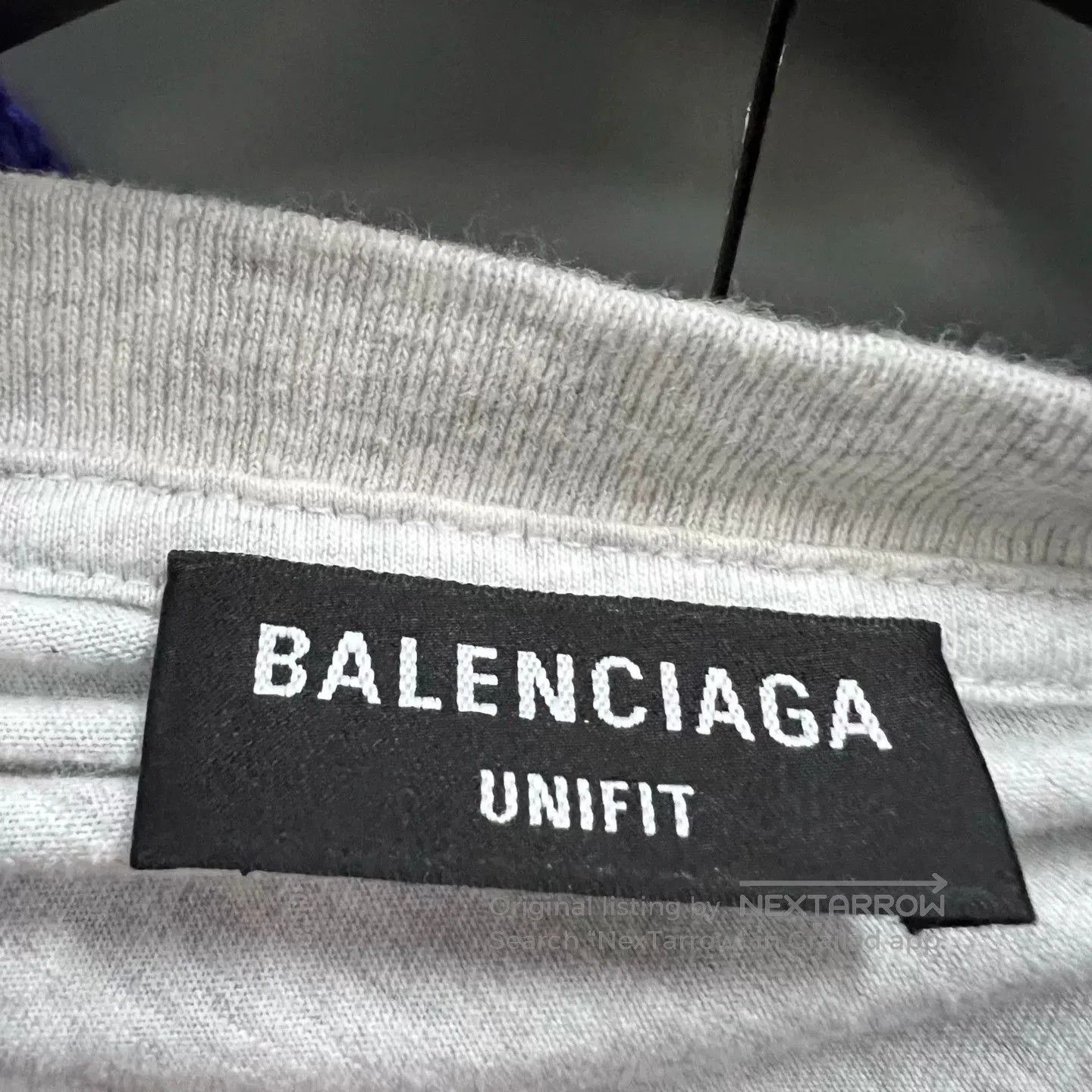 Balenciaga balenciaga blue logo embroidered hoodie XS. Size US XS / EU 42 / 0 - 2 Thumbnail
