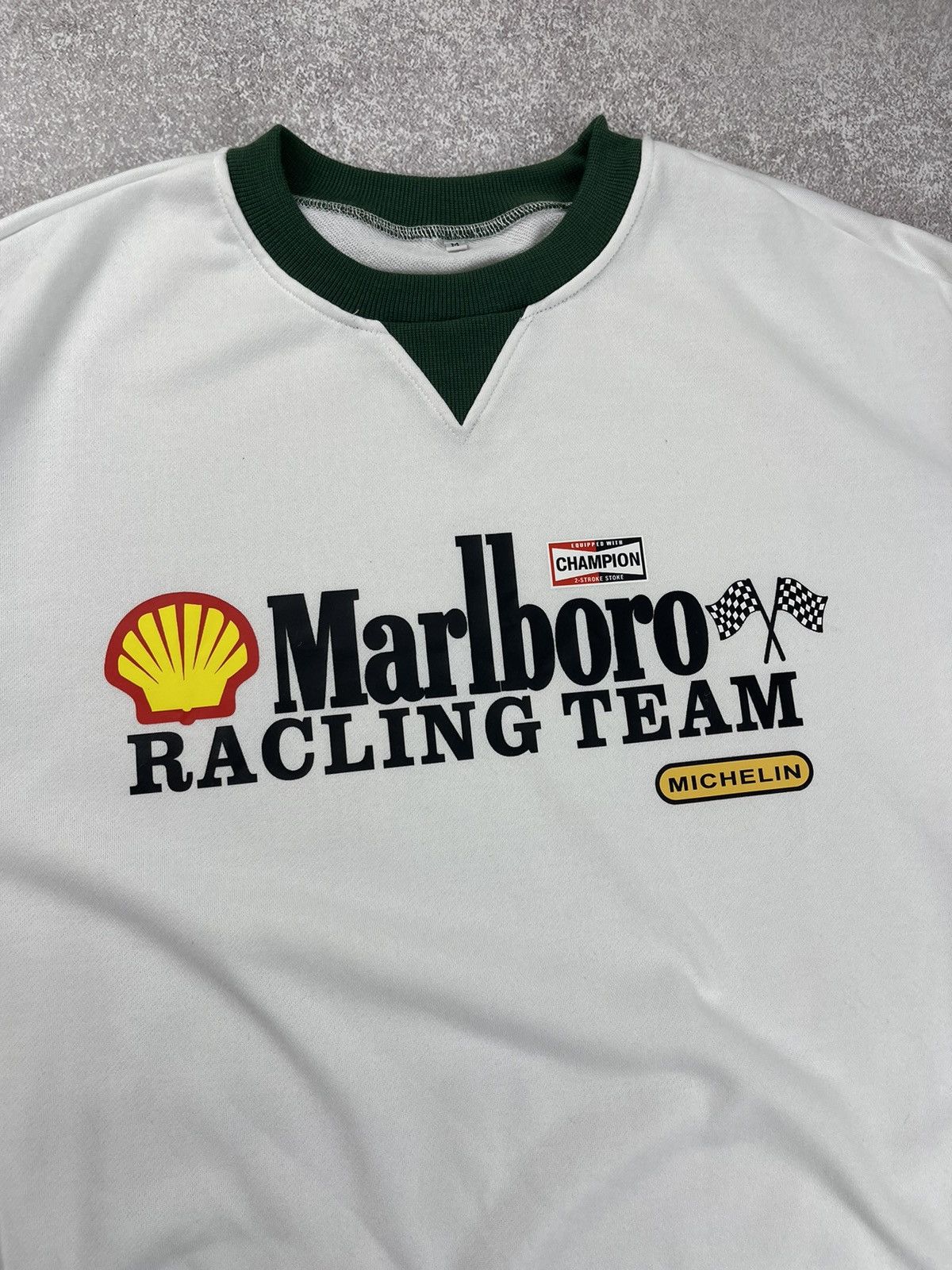 Marlboro Vintage Marlboro Racing Team Michelin Sweatshirt Size US M / EU 48-50 / 2 - 4 Thumbnail