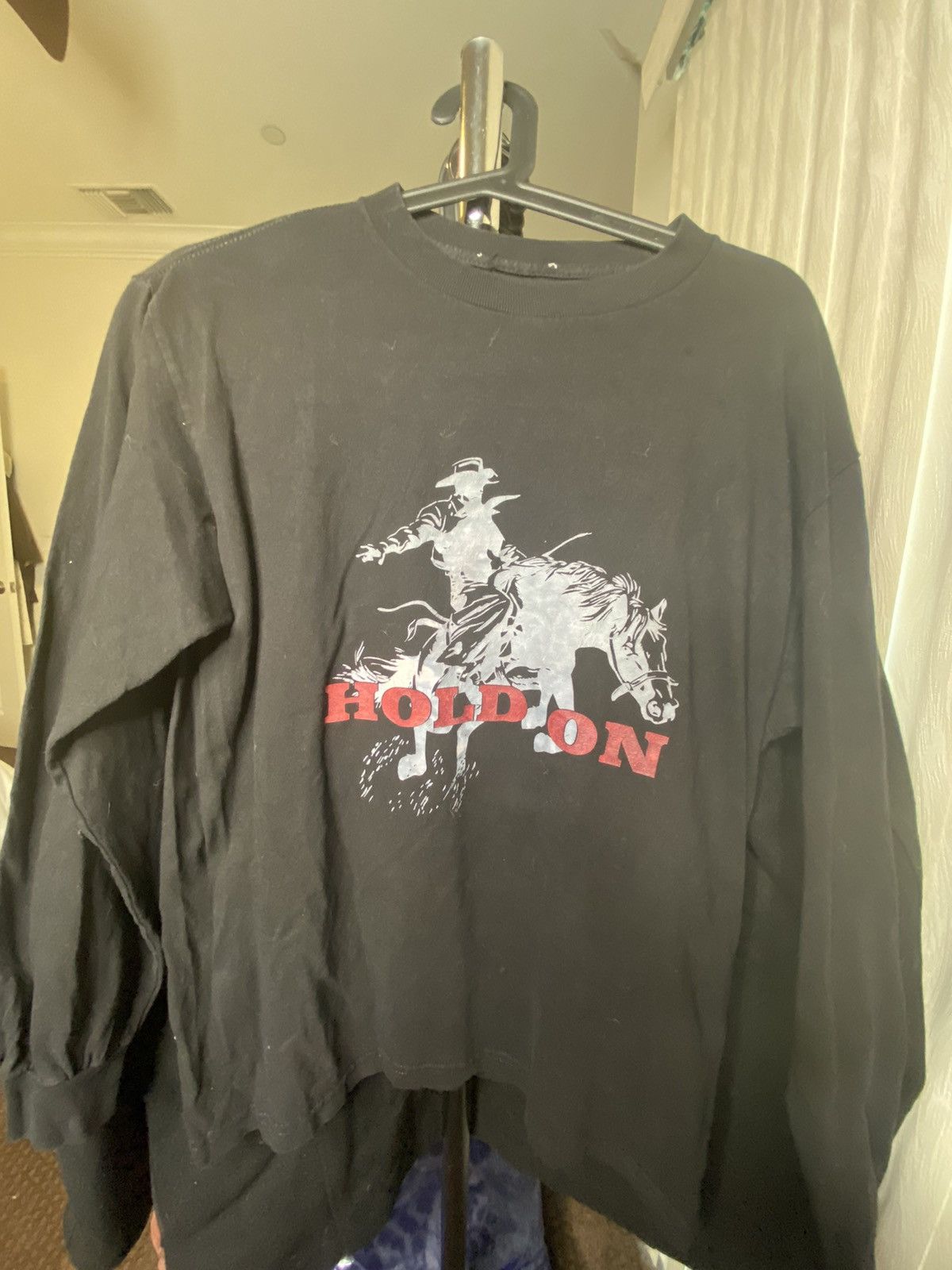 Vintage Hold On Long Sleeve Size US XL / EU 56 / 4 - 1 Thumbnail
