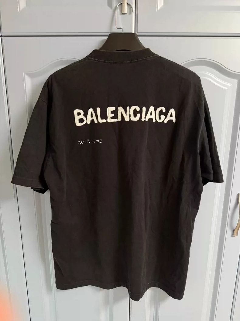 Balenciaga Balenciaga Splash-ink short sleeve s size Size US S / EU 44-46 / 1 - 2 Thumbnail
