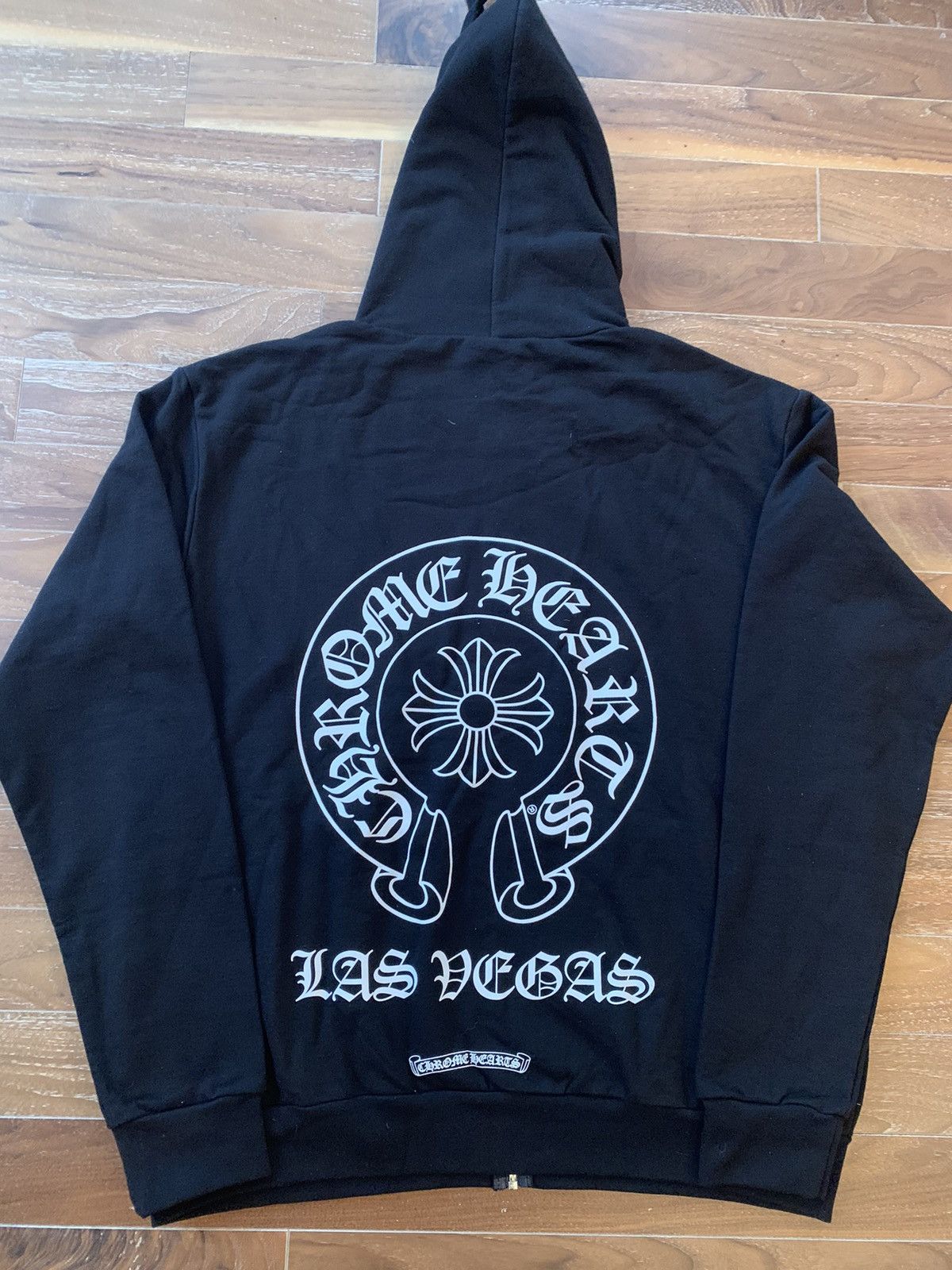 image of Chrome Hearts Horseshoe Las Vegas Exclusive M in Black, Men's (Size Medium)