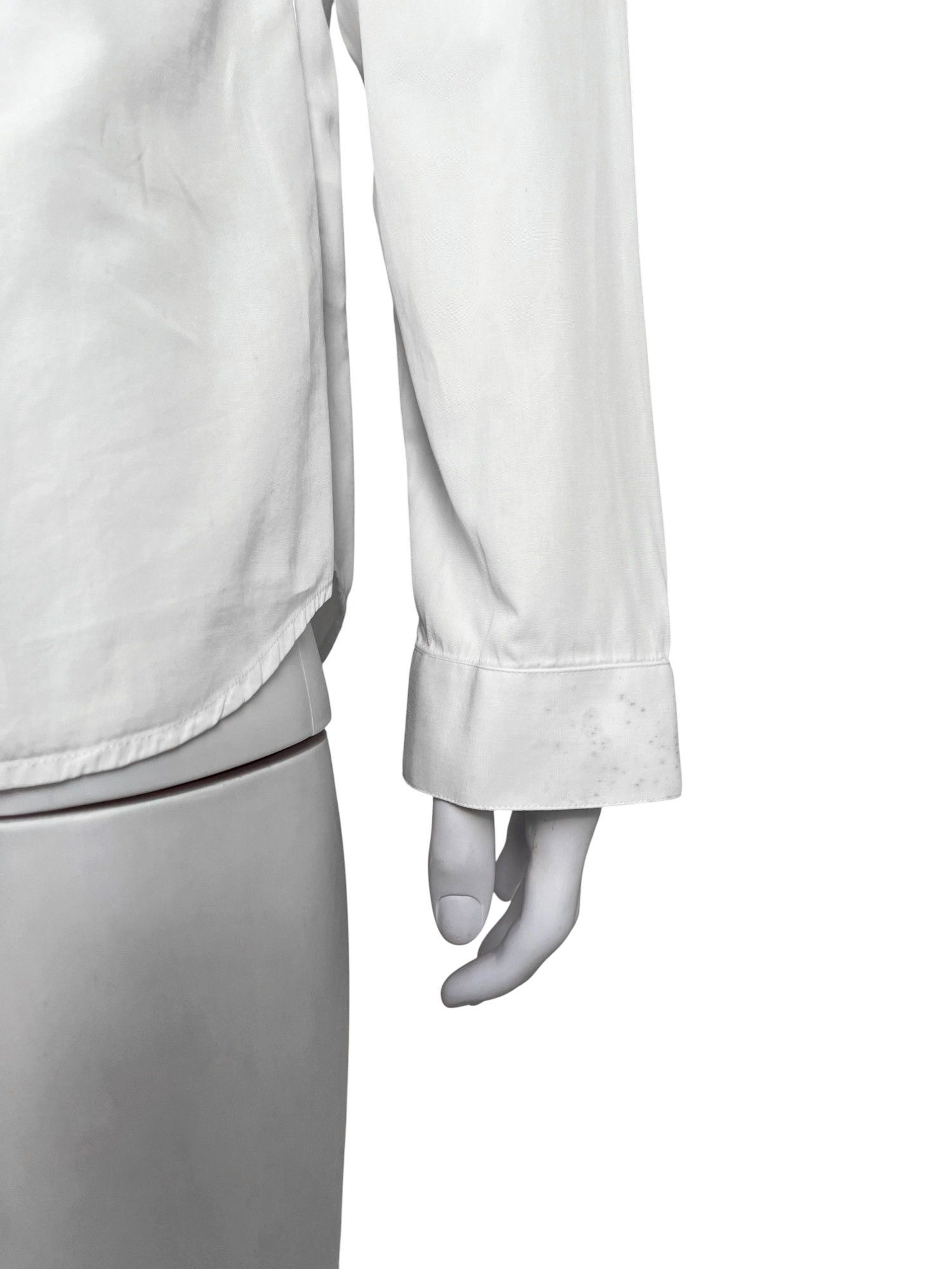 Dior by Kris Van Assche F/W2010 White Cotton Korean Shirt Size US L / EU 52-54 / 3 - 9 Thumbnail