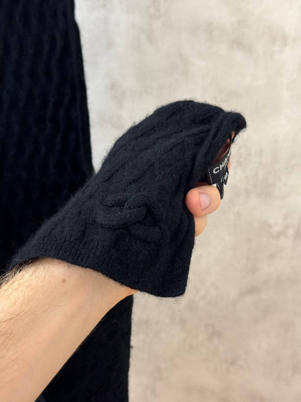 Chanel Chanel Cashmere Knitted Scarf Size ONE SIZE - 4 Thumbnail