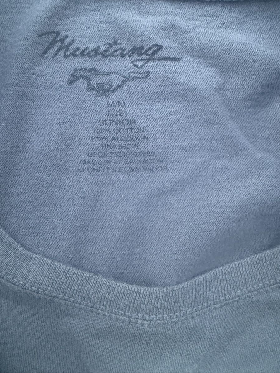 Mustang Ford Mustang Running Horse Sunset Fitted T Shirt Top Juniors Size M / US 6-8 / IT 42-44 - 6 Thumbnail