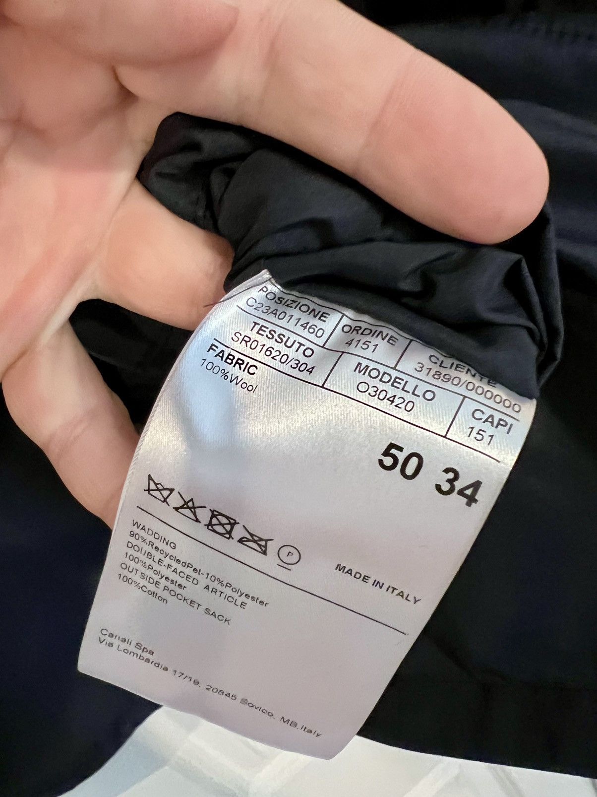 Canali NWT CANALI Impeccabile Water Repellent Reversible Jacket Size US M / EU 48-50 / 2 - 13 Thumbnail