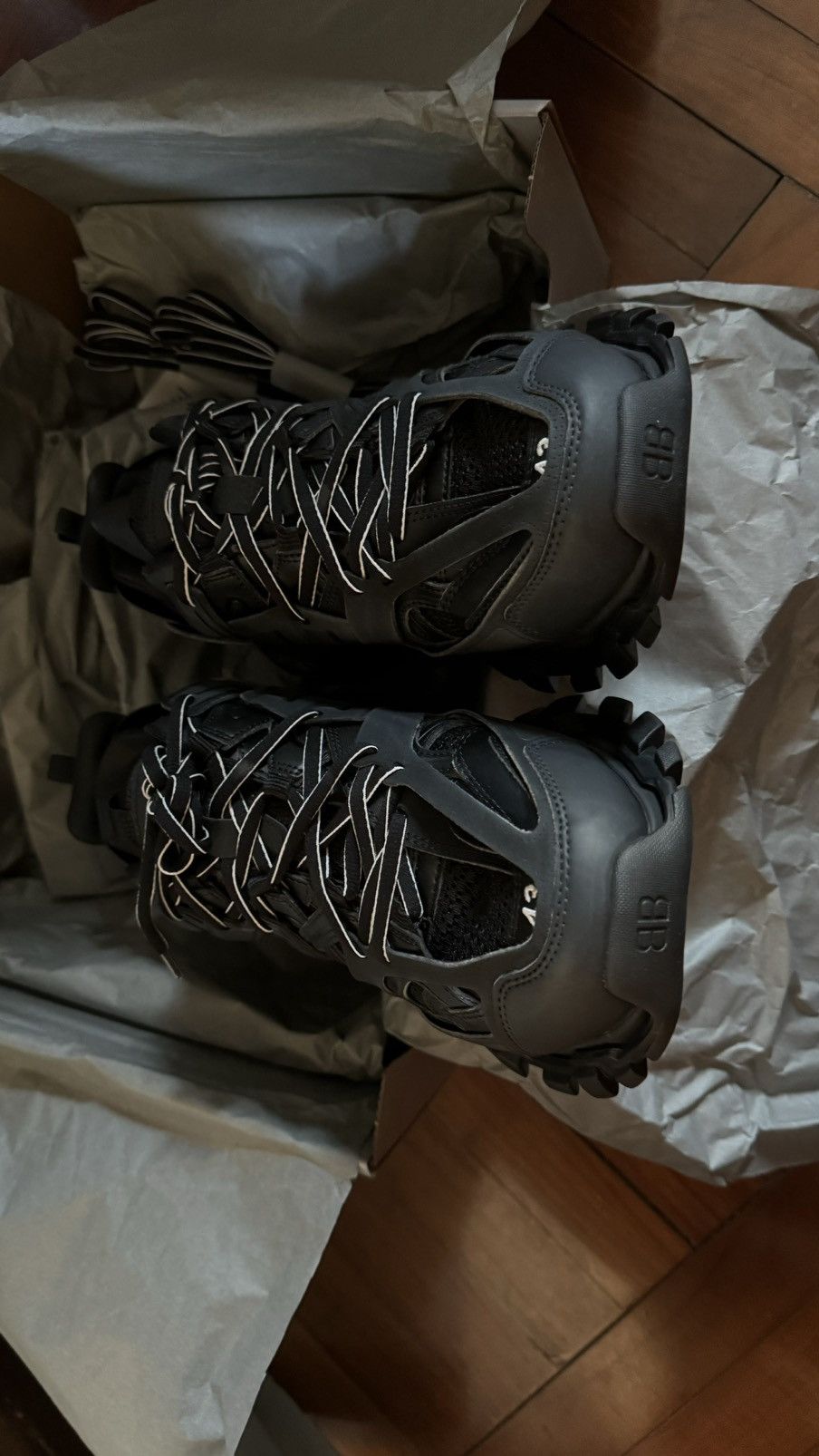 Balenciaga Balenciaga Black Track 1.0 Size US 10 / EU 43 - 5 Thumbnail