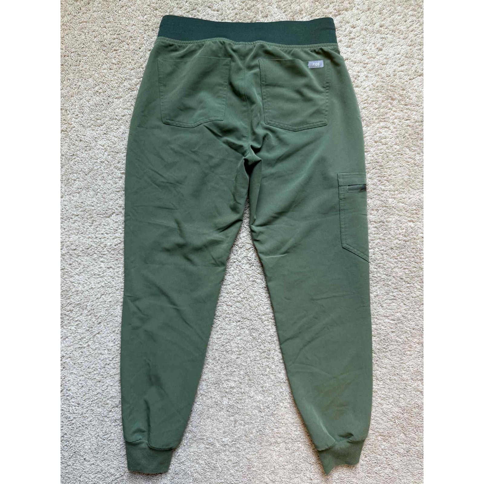 Other Figs Zamora Jogger Scrub Pants Olive Green Women's XS Size 24" / US 00 / IT 34 - 12 Thumbnail