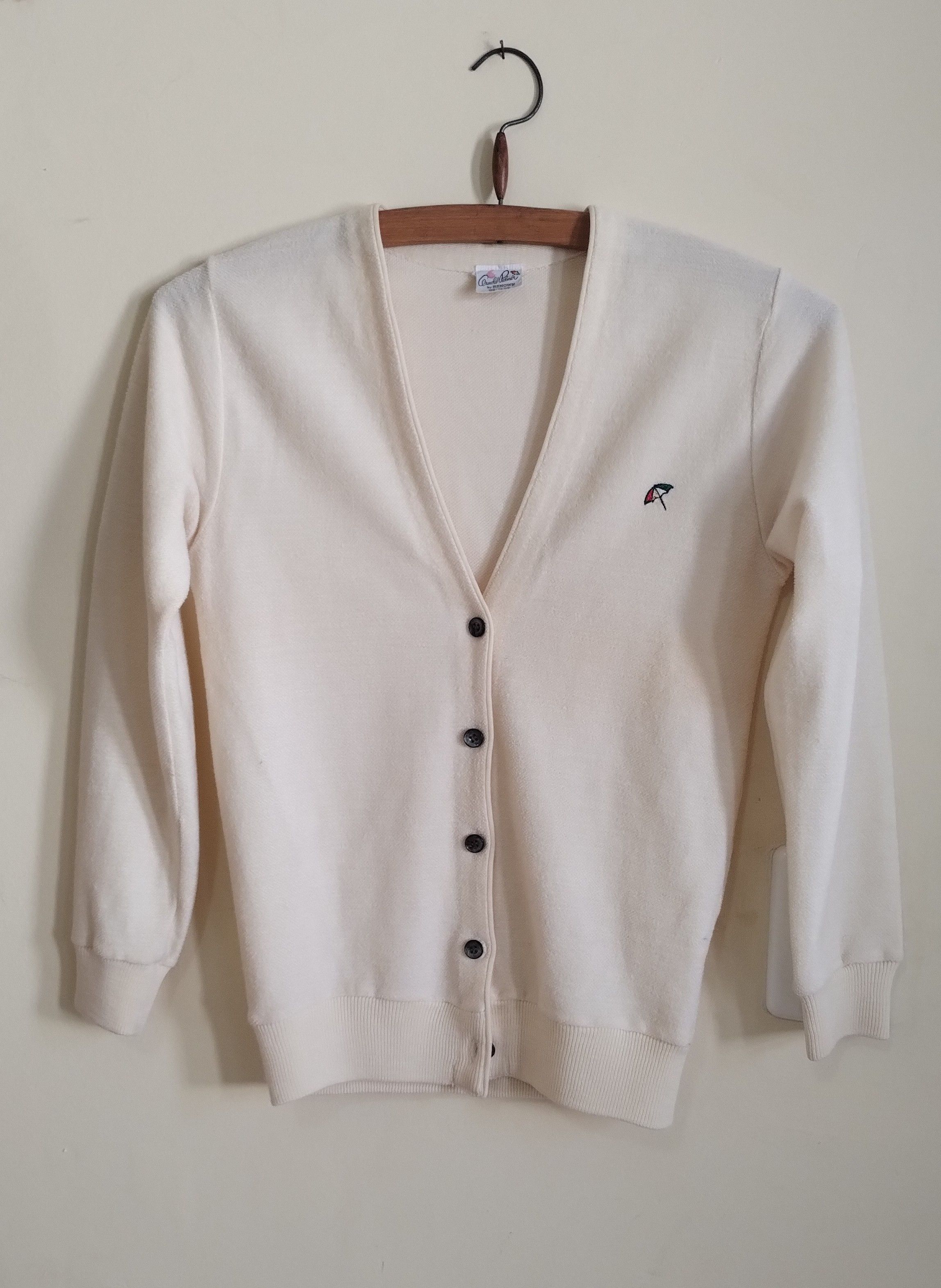 Other Vintage 70s Arnold Palmer by Renown Cardigan – Japan Size XS / US 0-2 / IT 36-38 - 1 Thumbnail