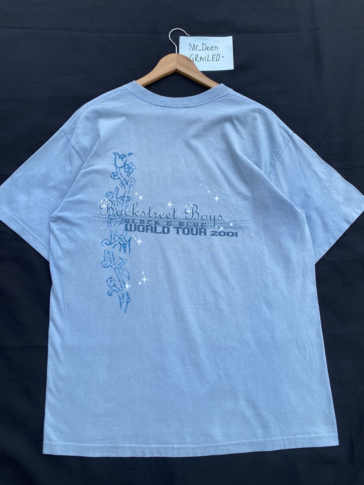 Band Tees Rare Vintage Backstreet Boys World Tour Tshirt Size US L / EU 52-54 / 3 - 19 Thumbnail