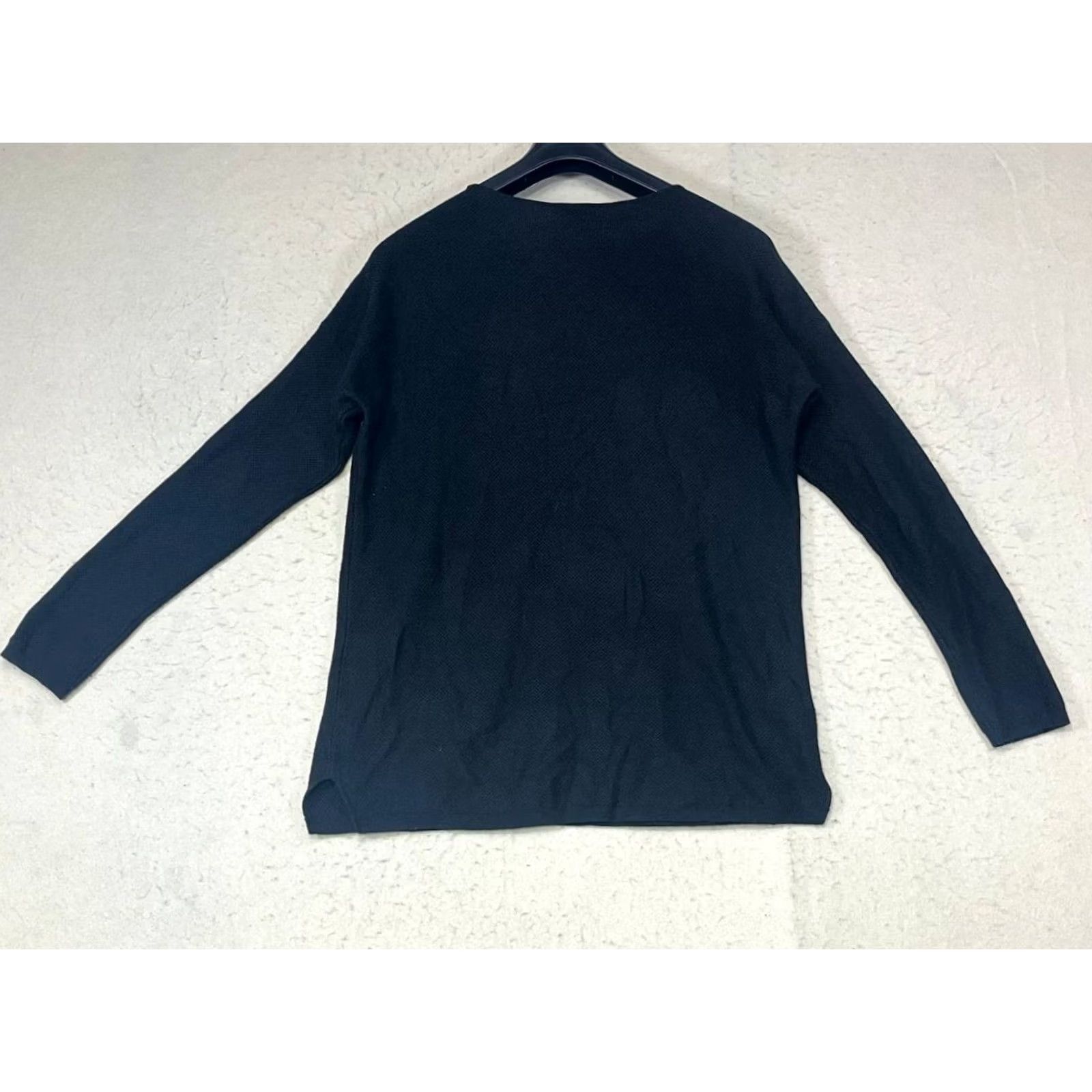 J.McLaughlin J McLaughlin Sweater Long Sleeve Sweatshirt Black Casual Top Women's M Size M / US 6-8 / IT 42-44 - 2 Thumbnail