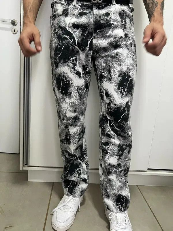 Japanese Brand Yoshiko x Rieko Tie Die Black White Pant Size US 32 / EU 48 - 7 Thumbnail