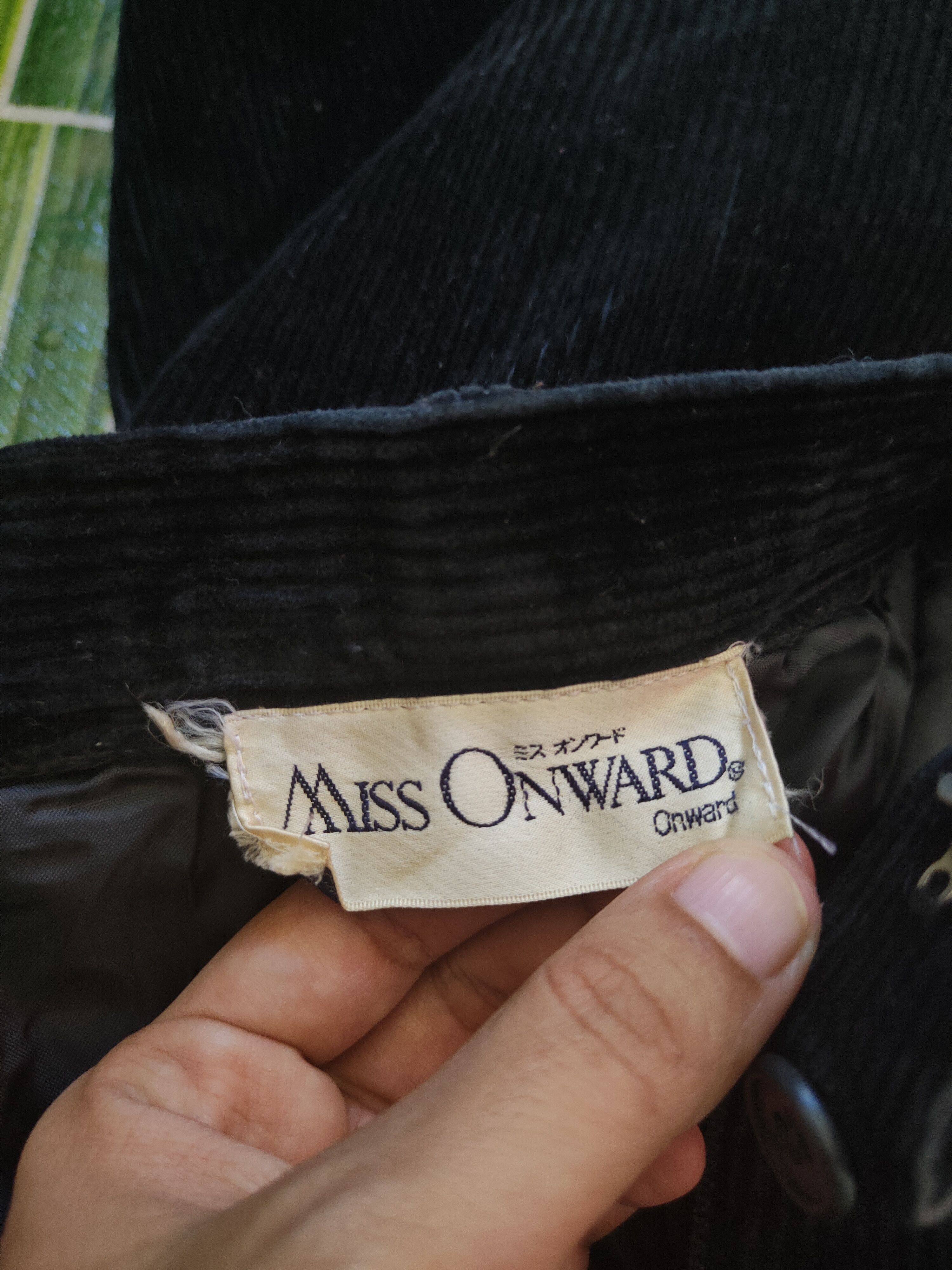 Vintage miss Onward Black vintage Corduroy Pants #S1726 Size 25" / US 0 / IT 36 - 15 Thumbnail