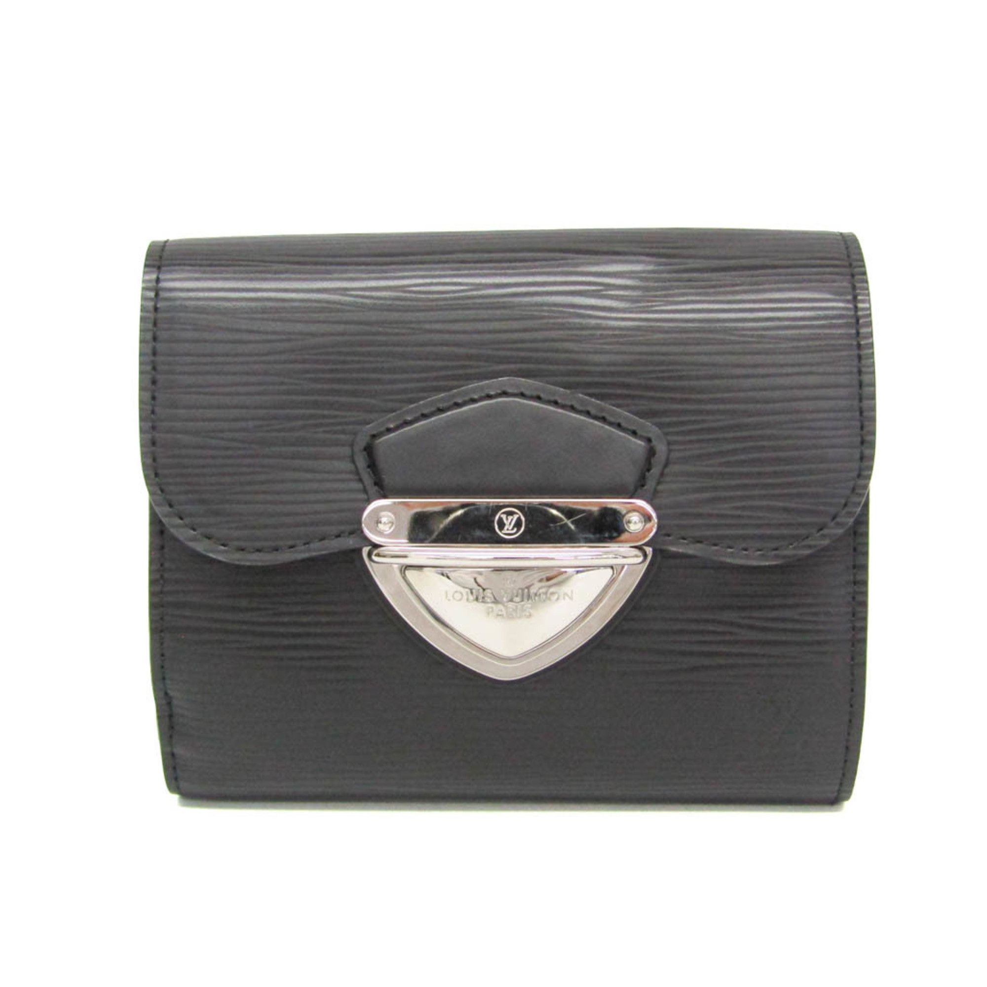 Louis Vuitton Louis Vuitton Epi Portofeuille Joy M66582 Men,Women Epi Leather Wallet (tri-fold) Noir Size ONE SIZE - 1 Thumbnail