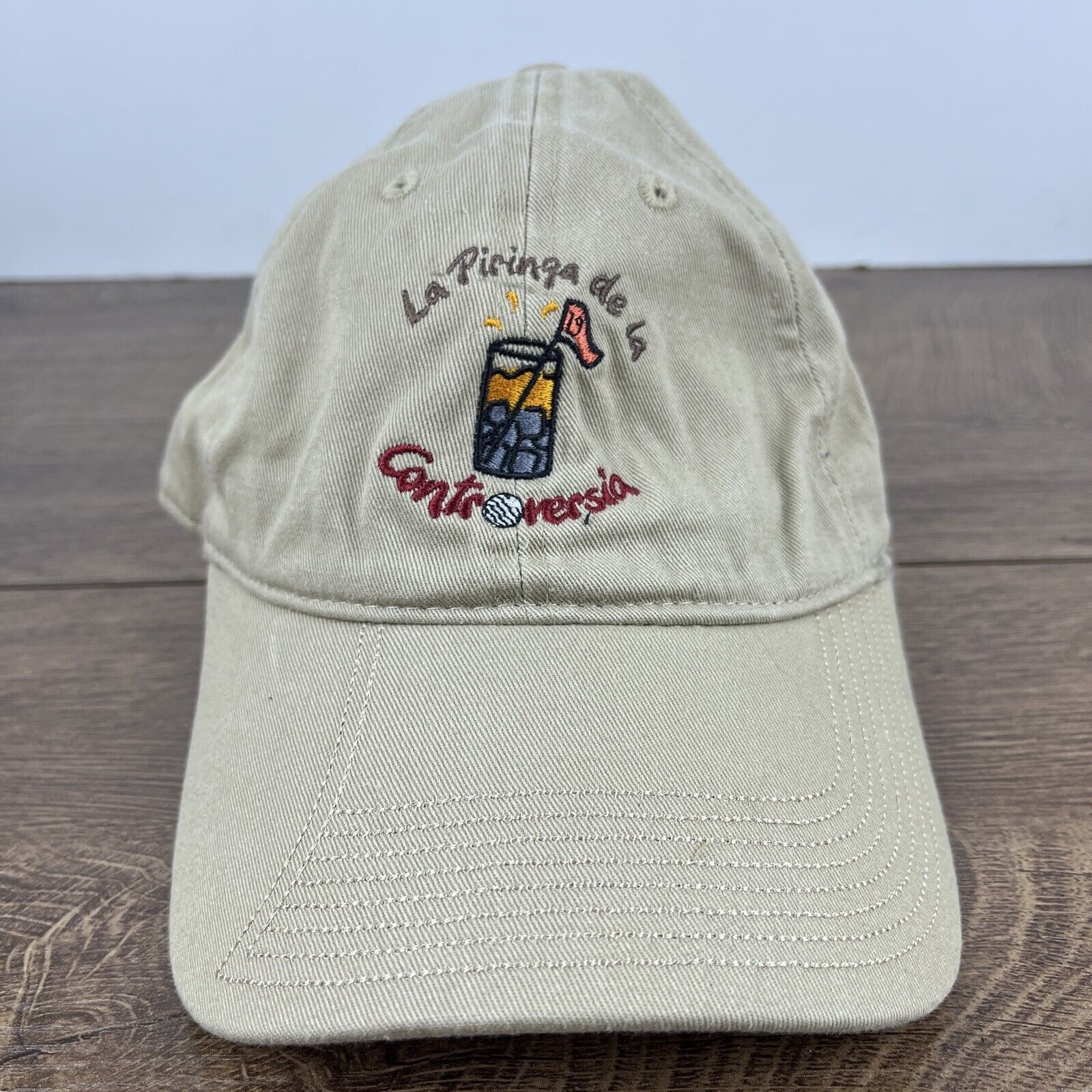 Other La Piringa De La Hat Controversia Tan Brown Hat Adjustable A Size ONE SIZE - 2 Thumbnail