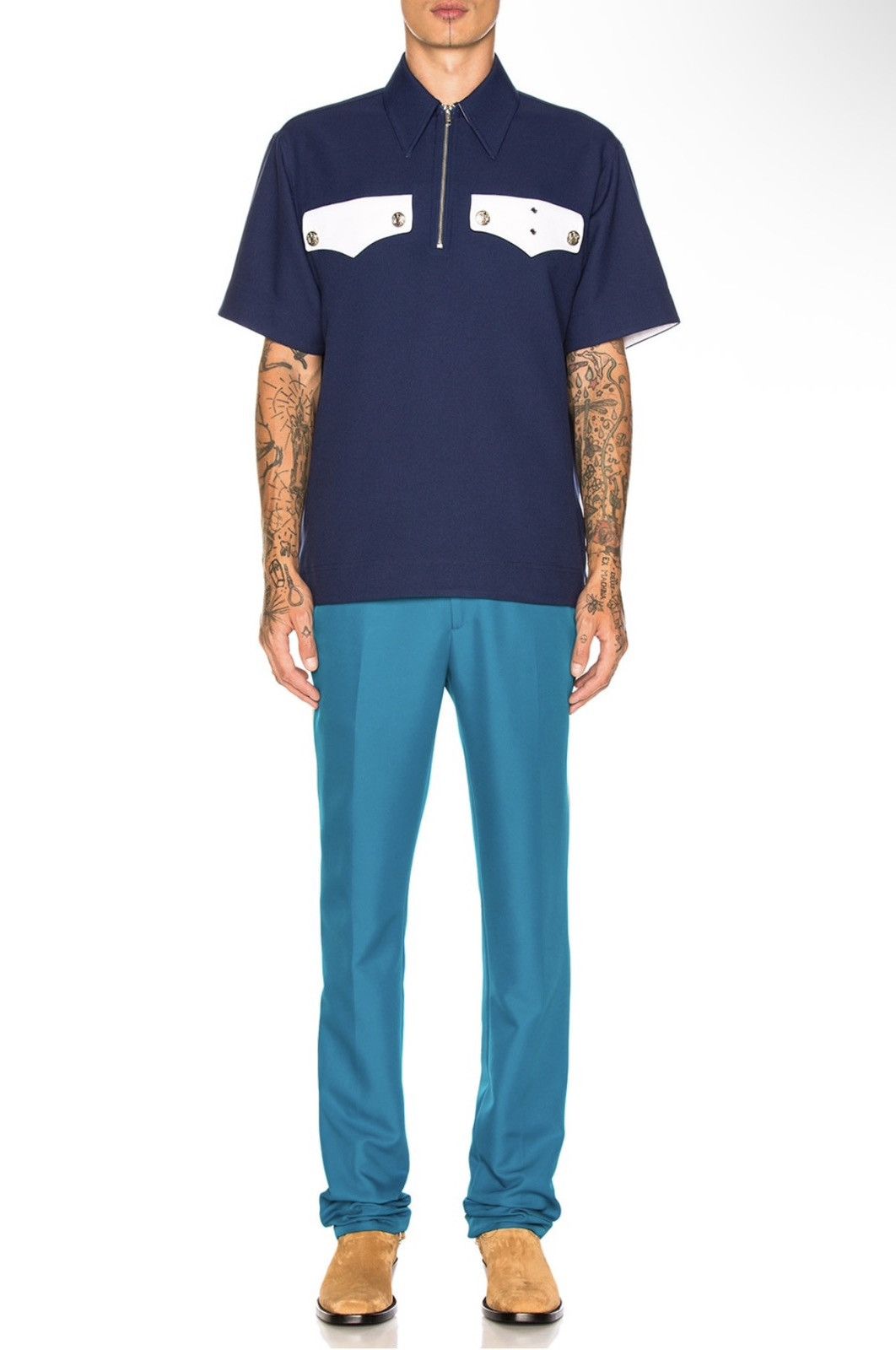 Calvin Klein 205W39NYC UNIFORM PANT WITH SIDE STRIPE Size US 34 / EU 50 - 9 Thumbnail