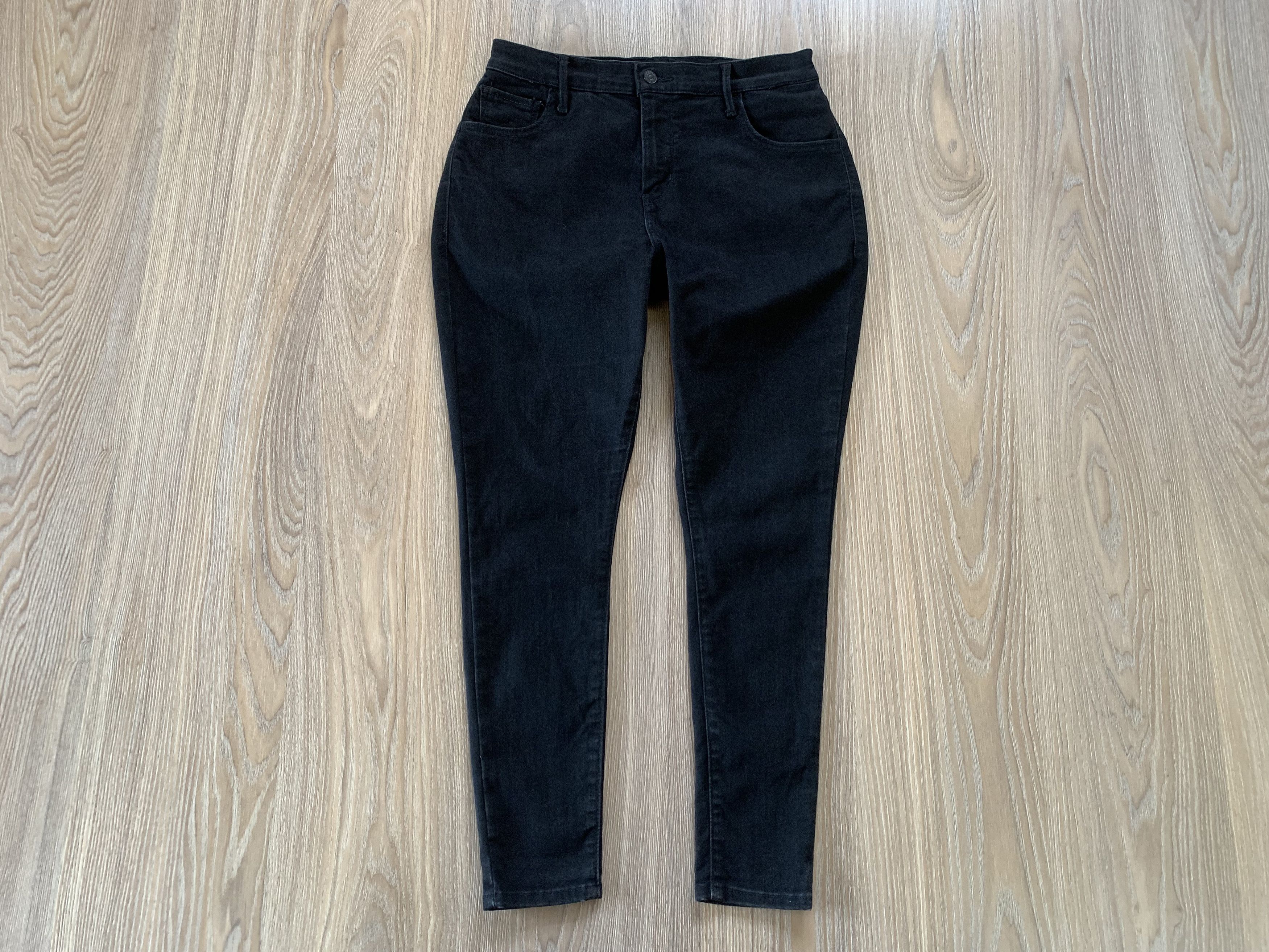Levi's Women’s Levis Premium Skinny Black Jeans Size 32" / US 10 / IT 46 - 2 Thumbnail