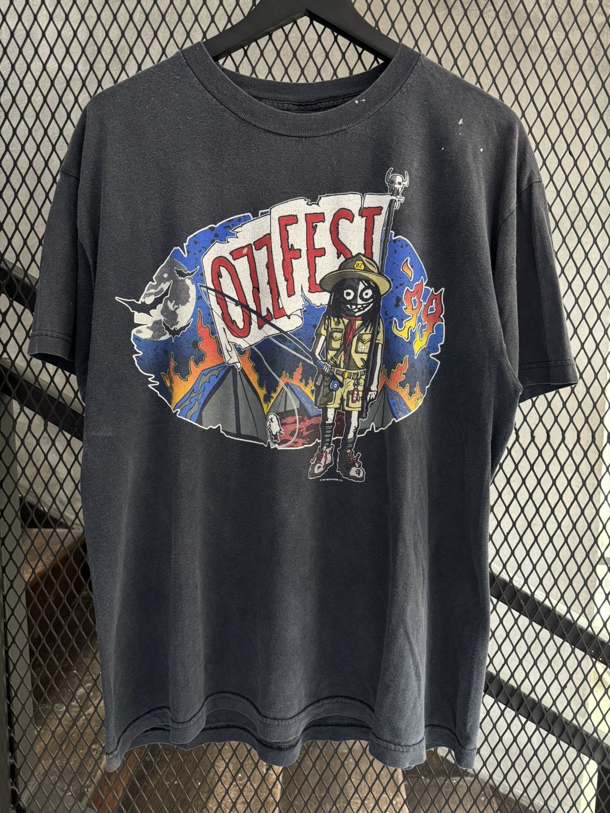 Ozzy Osbourne Vintage 1999 Ozzfest Ozzy Deftones System Of A Down & More Size US L / EU 52-54 / 3 - 1 Thumbnail