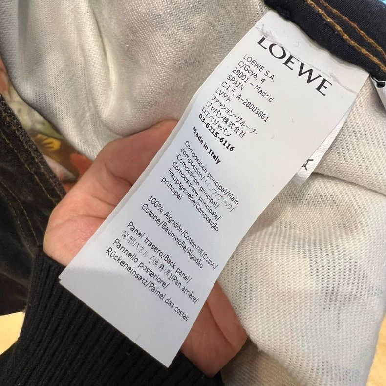 Loewe LOEWE Floral patchwork denim jacket Size M / US 6-8 / IT 42-44 - 6 Thumbnail
