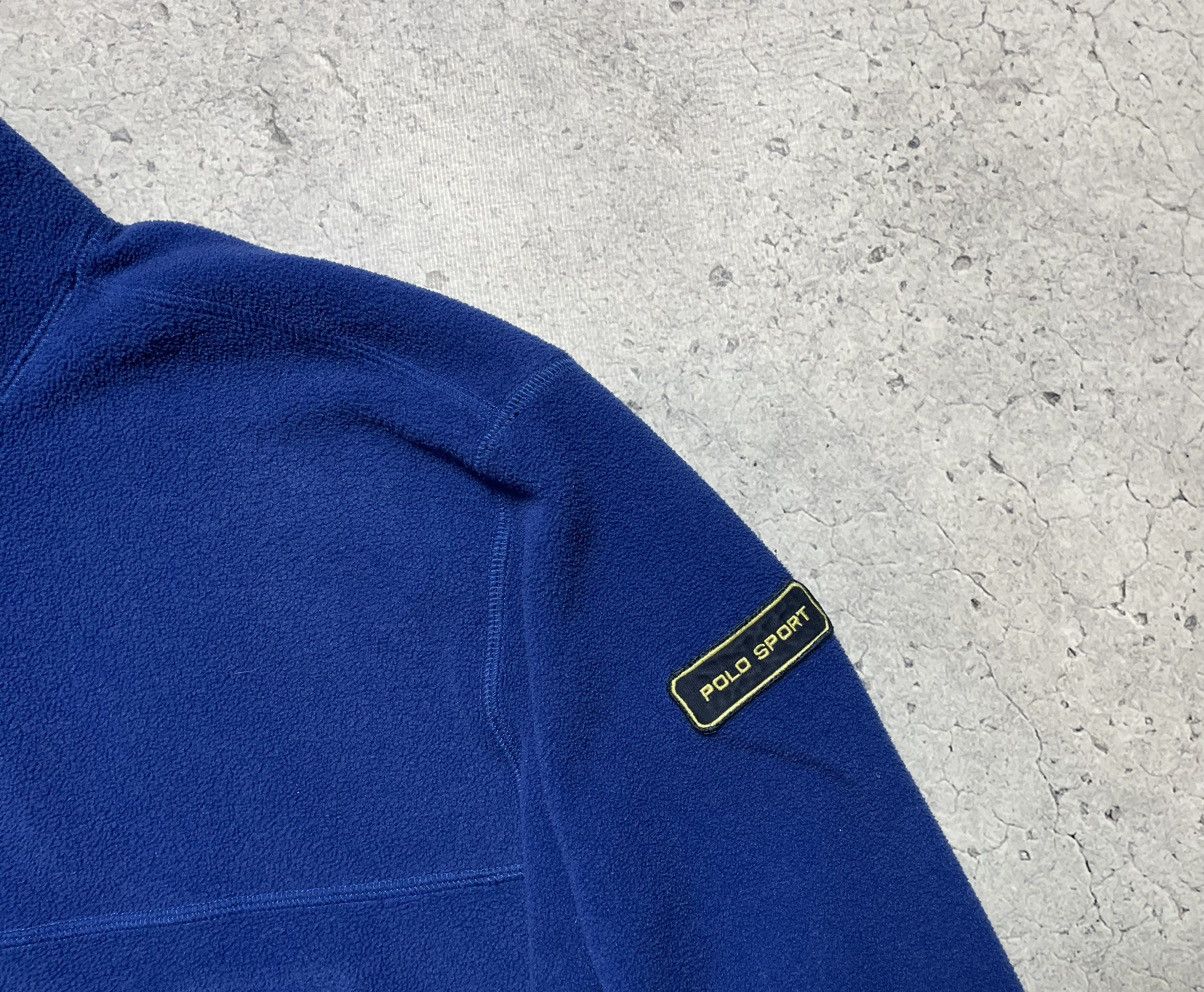 Polo Ralph Lauren × Ralph Lauren × Vintage Vintage Fleece Jacket Polo Sport Ralph Lauren 1/3 Zip Y2K Size US L / EU 52-54 / 3 - 5 Thumbnail