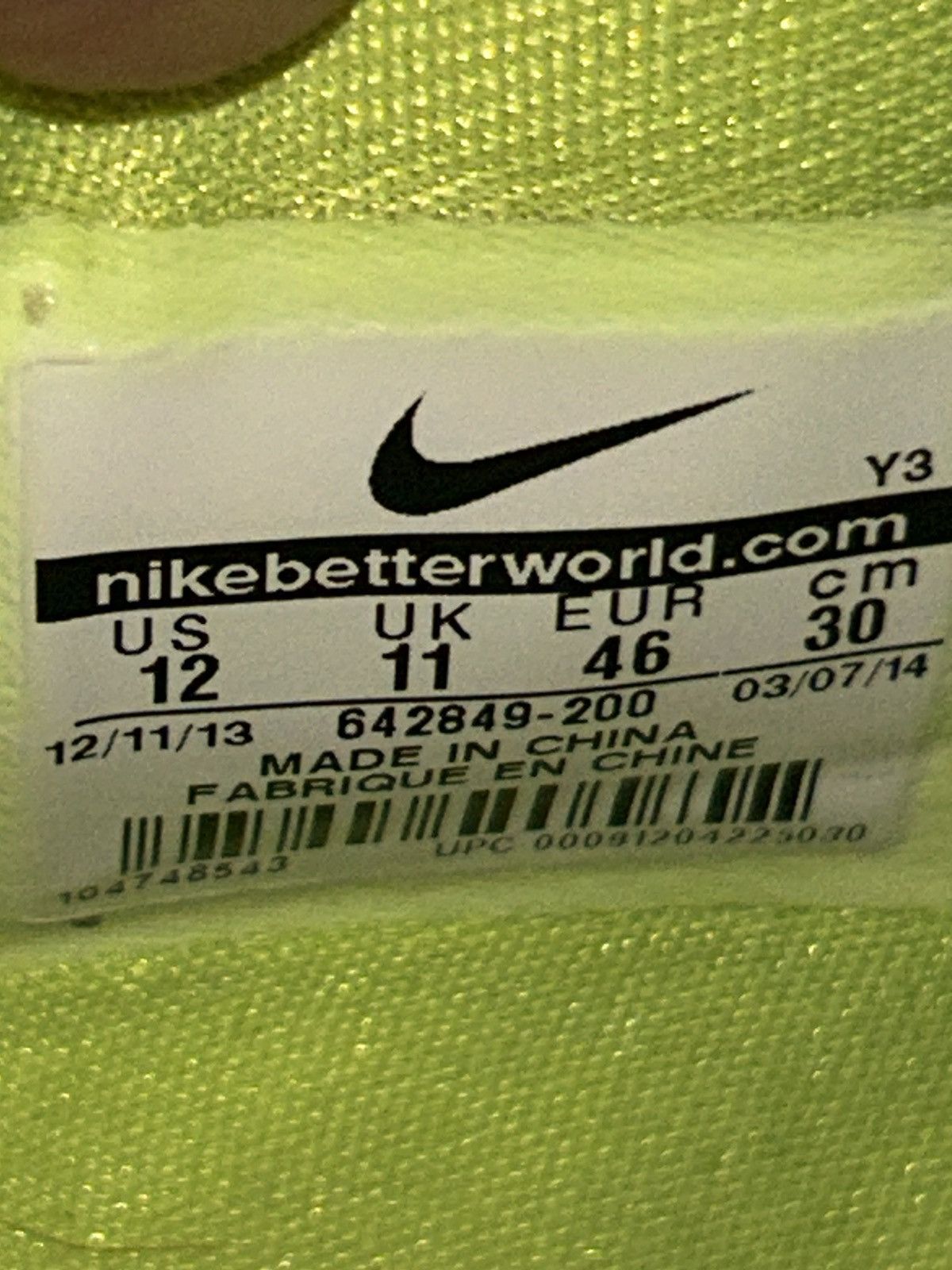 Nike Nike Lebron 11 Low Dunkman 642849-200 size 12 Size US 12 / EU 45 - 10 Thumbnail