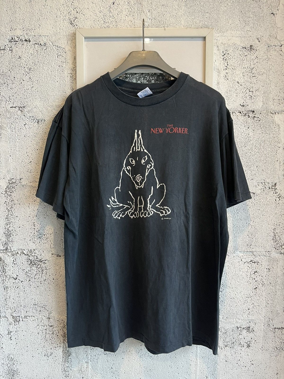Vintage Vintage THE NEW YORKER 87’s by BOOTH T-shirt Size US XL / EU 56 / 4 - 2 Thumbnail