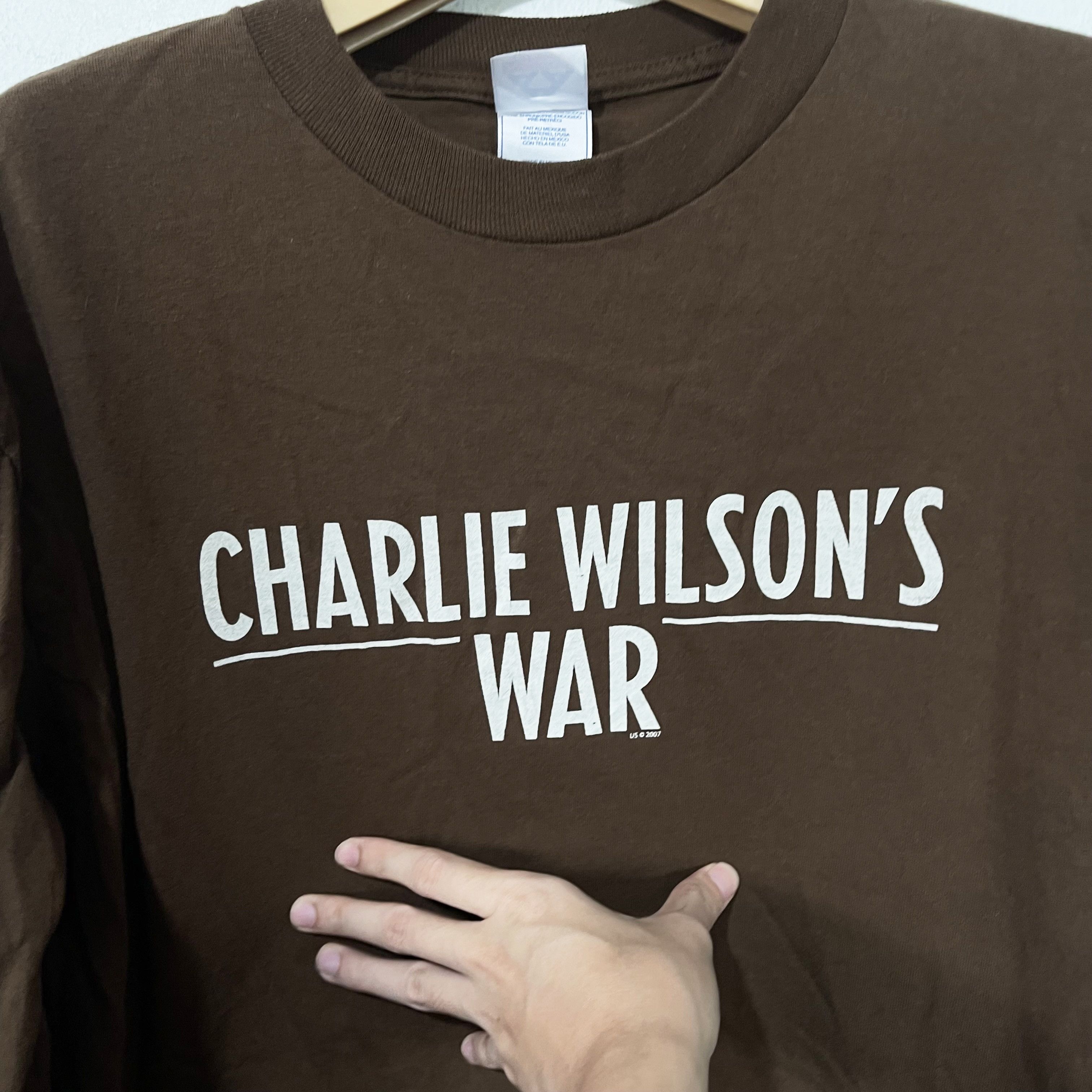 Vintage Vintage Charlie Wilson’s War Long Sleeve T-Shirt Size US M / EU 48-50 / 2 - 2 Thumbnail