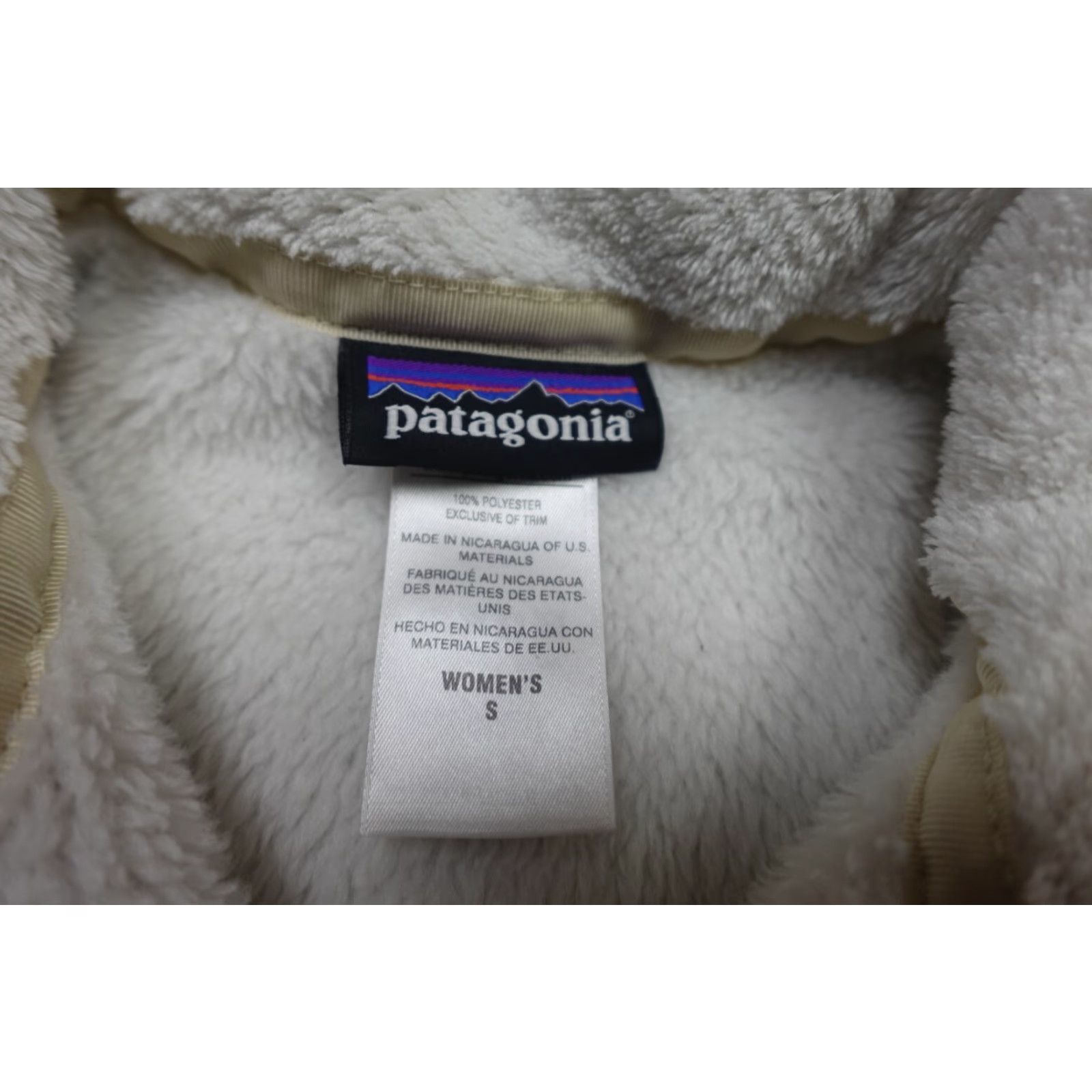 Patagonia Patagonia Sweater Shirt Womens Small White Fleece Dolman Sleeve High Neck Pullover Outdoor All Seasons Long Sleeve Size S / US 4 / IT 40 - 2 Thumbnail