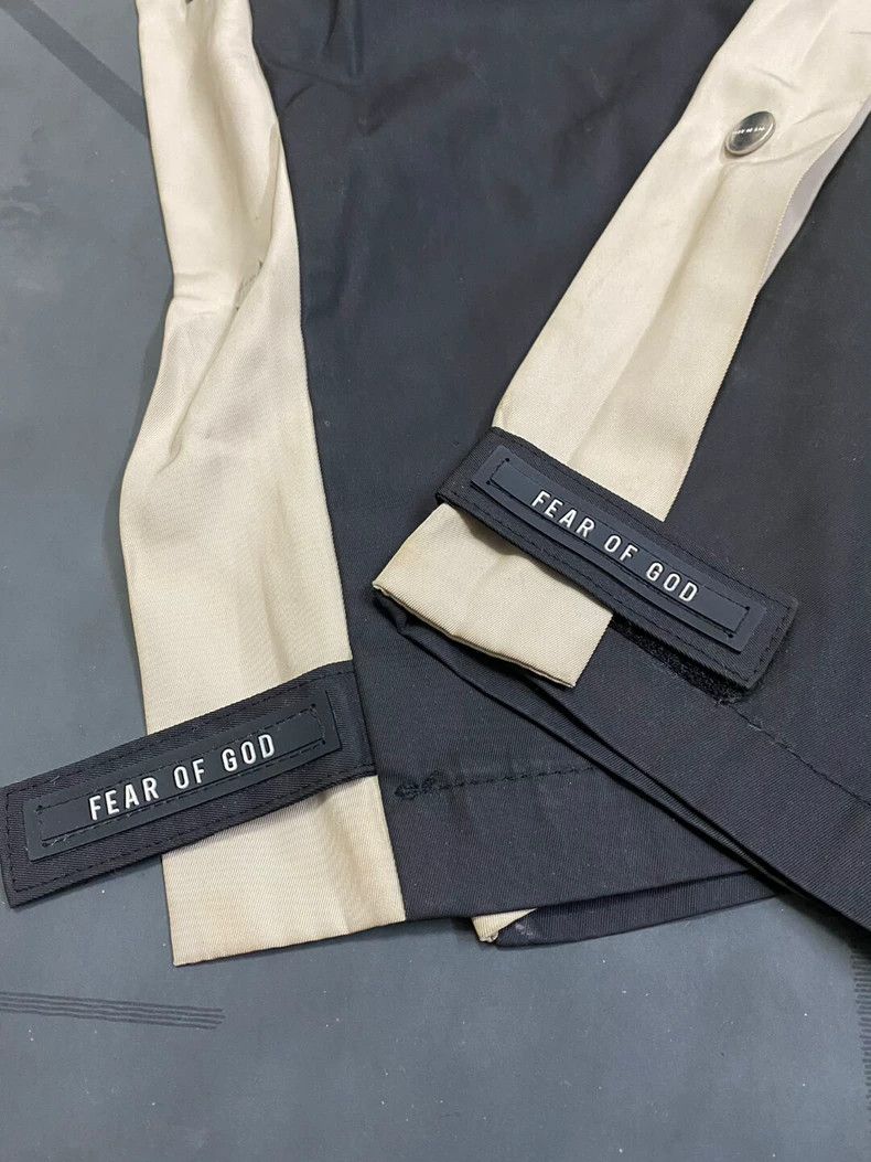 Fear of God Fear of God Breasted color-blocked streamer trousers Size US 32 / EU 48 - 8 Thumbnail