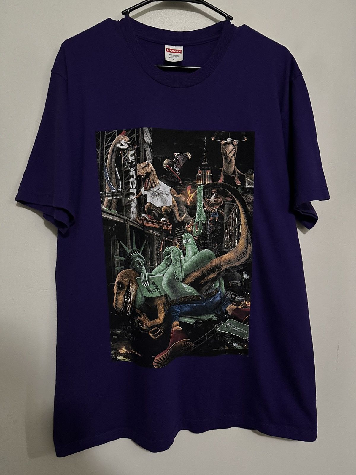 Supreme Supreme T-Rex Tee Size US L / EU 52-54 / 3 - 1 Thumbnail