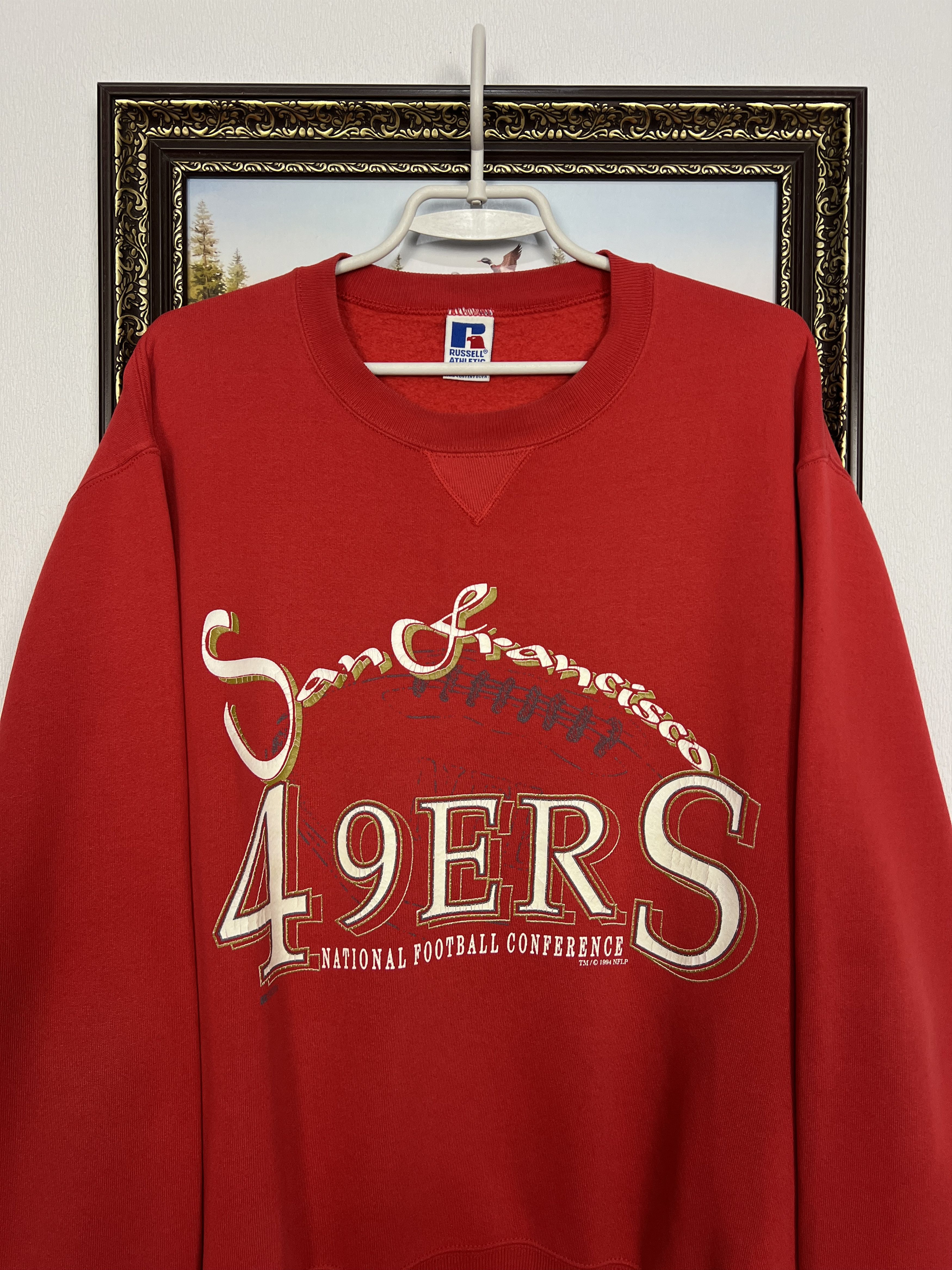 Russell Athletic Vintage NFL 49Ers San Francisco Sweatshirt Crewneck Rare Size US M / EU 48-50 / 2 - 2 Thumbnail