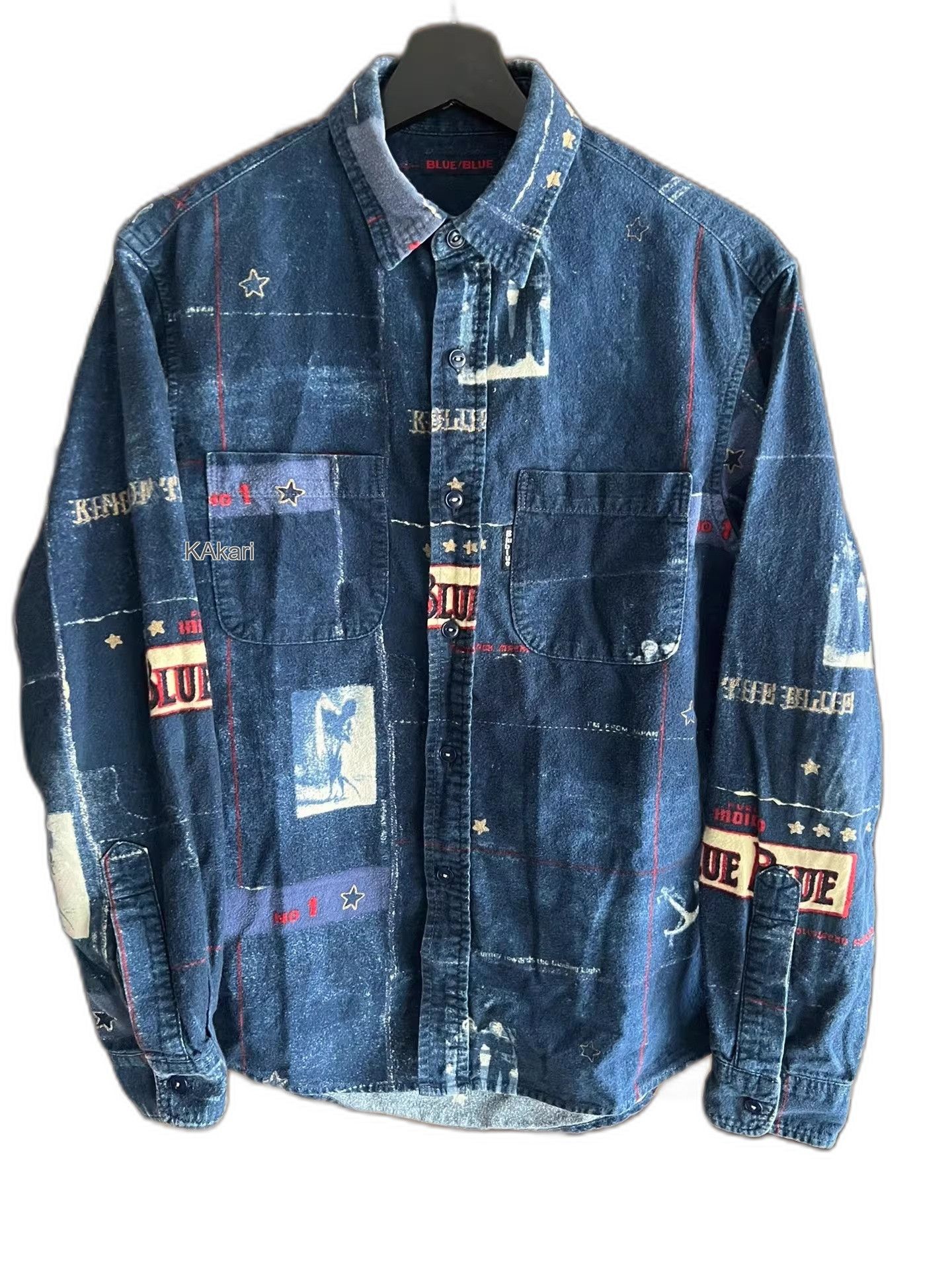 Blue Blue Japan Blue Blue Japan Indigo Limited Shirt Size US M / EU 48-50 / 2 - 1 Thumbnail