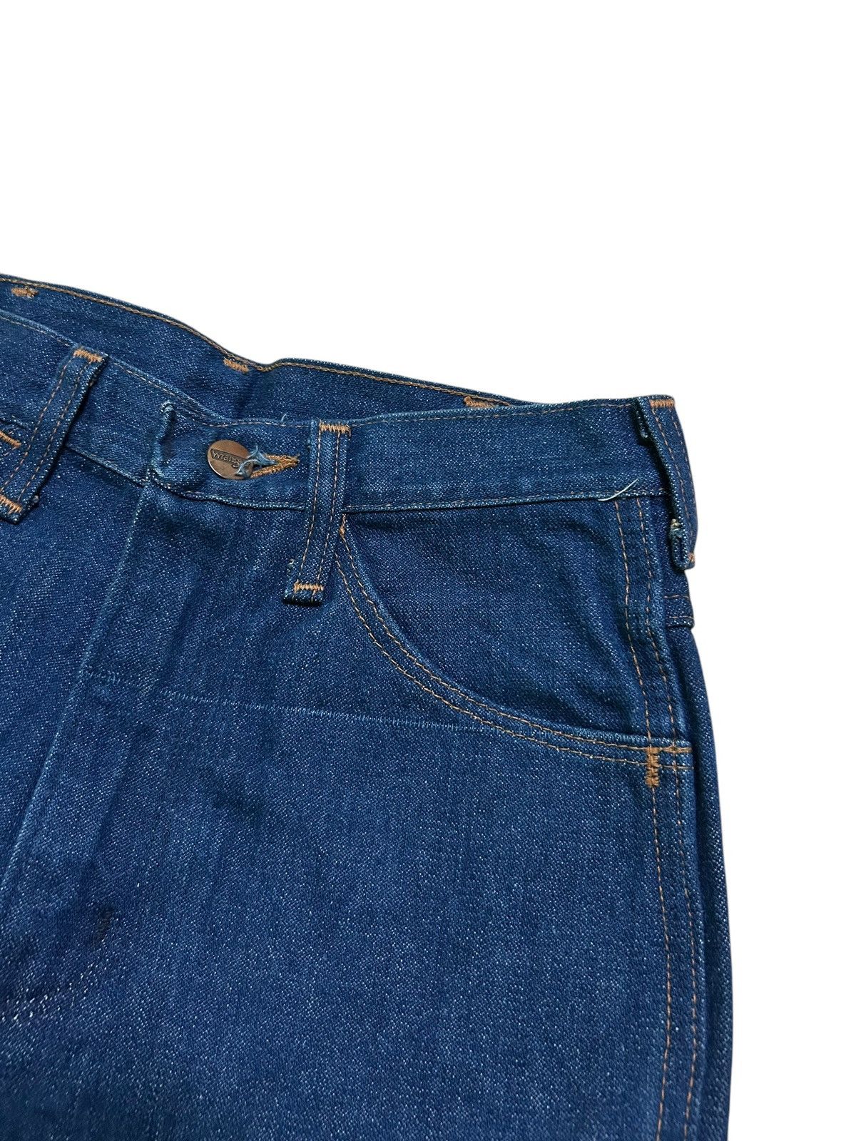 Japanese Brand × Kapital × Vintage Flare Wrangler Vintage Made Usa Denim Jeans Size US 26 / EU 42 - 3 Thumbnail