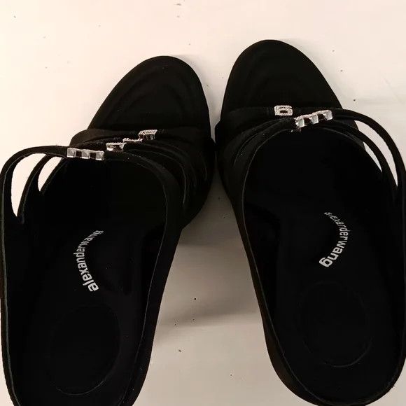 Alexander Wang Alexander Wang Lolita Crystal Embellish Sandal Heels EU37 Size US 7 / IT 37 - 10 Thumbnail