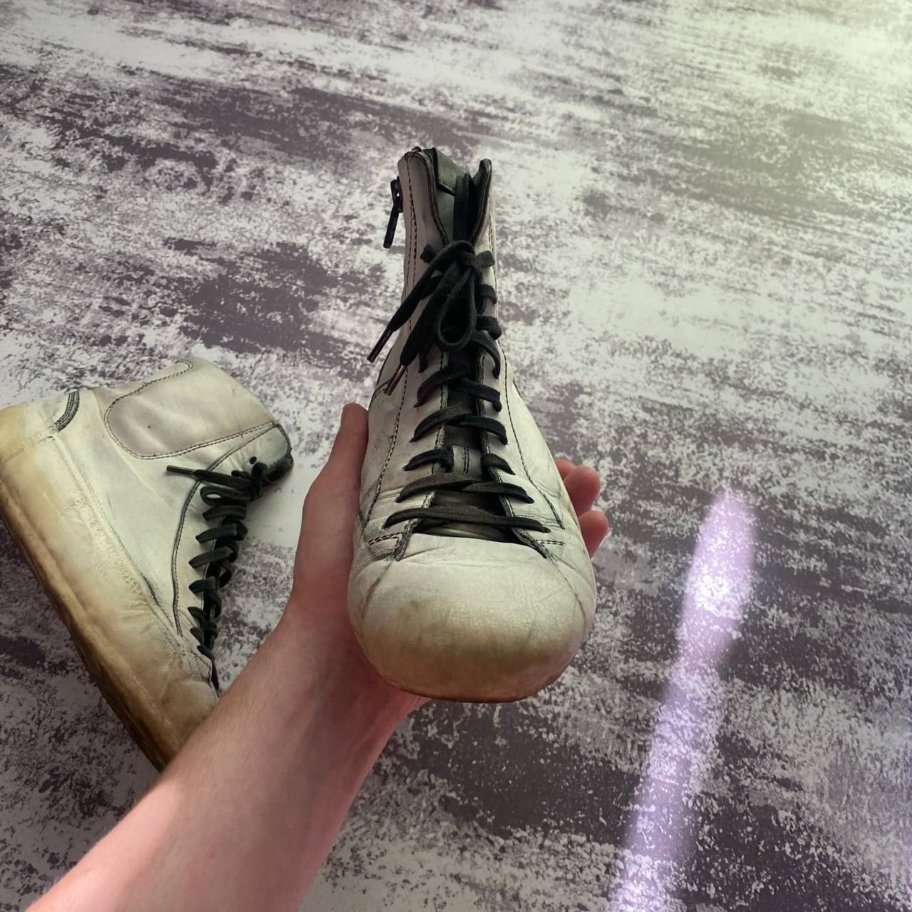 RBRSL Oxs Rubber Soul Hi-Top CCP Carol Christian Poell style 39 Size US 6 / EU 39 - 7 Thumbnail