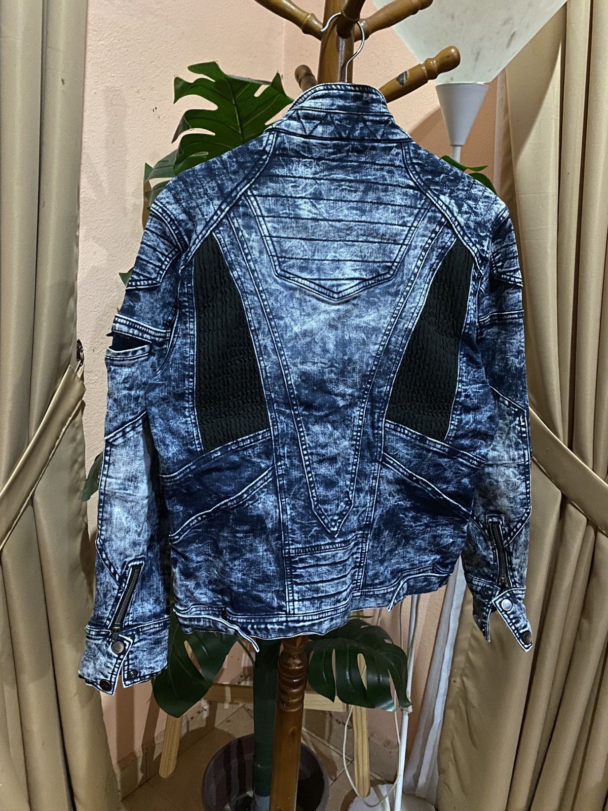 Japanese Brand Cordura Denim Jacket Procore Blue Wash – Rugged Workwear Size US M / EU 48-50 / 2 - 12 Thumbnail
