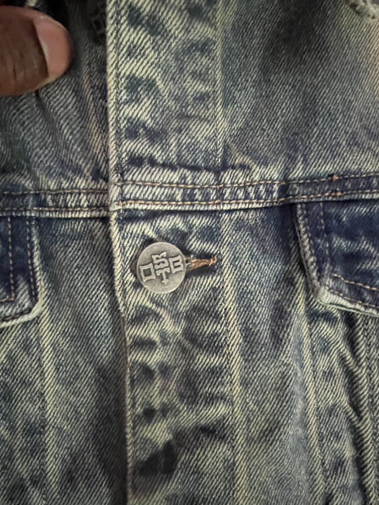 Osbbat years of tears light wash denim jacket Size US XL / EU 56 / 4 - 3 Thumbnail