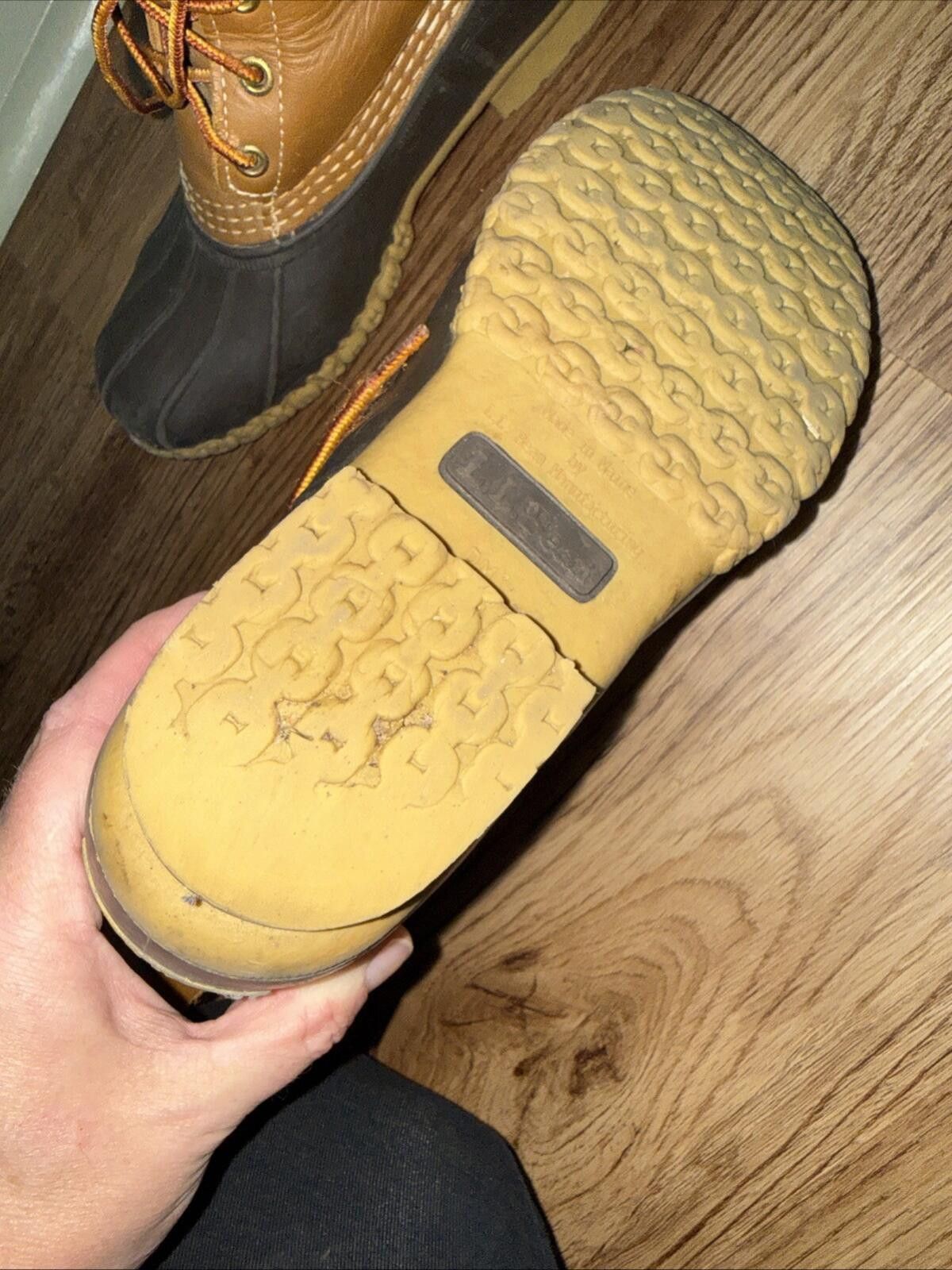 L.L. Bean LL Bean Boots 8” GORE-TEX Thinsulate Leather Duck Boots Size US 7 / EU 40 - 8 Thumbnail