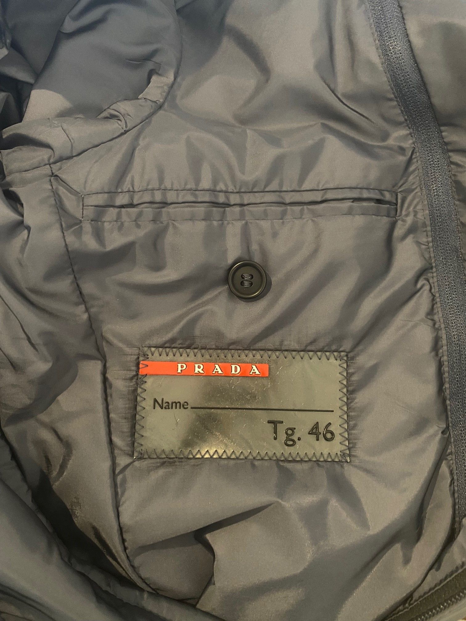 Prada PRADA double layer blazer style hooded nylon jacket Size US S / EU 44-46 / 1 - 10 Thumbnail
