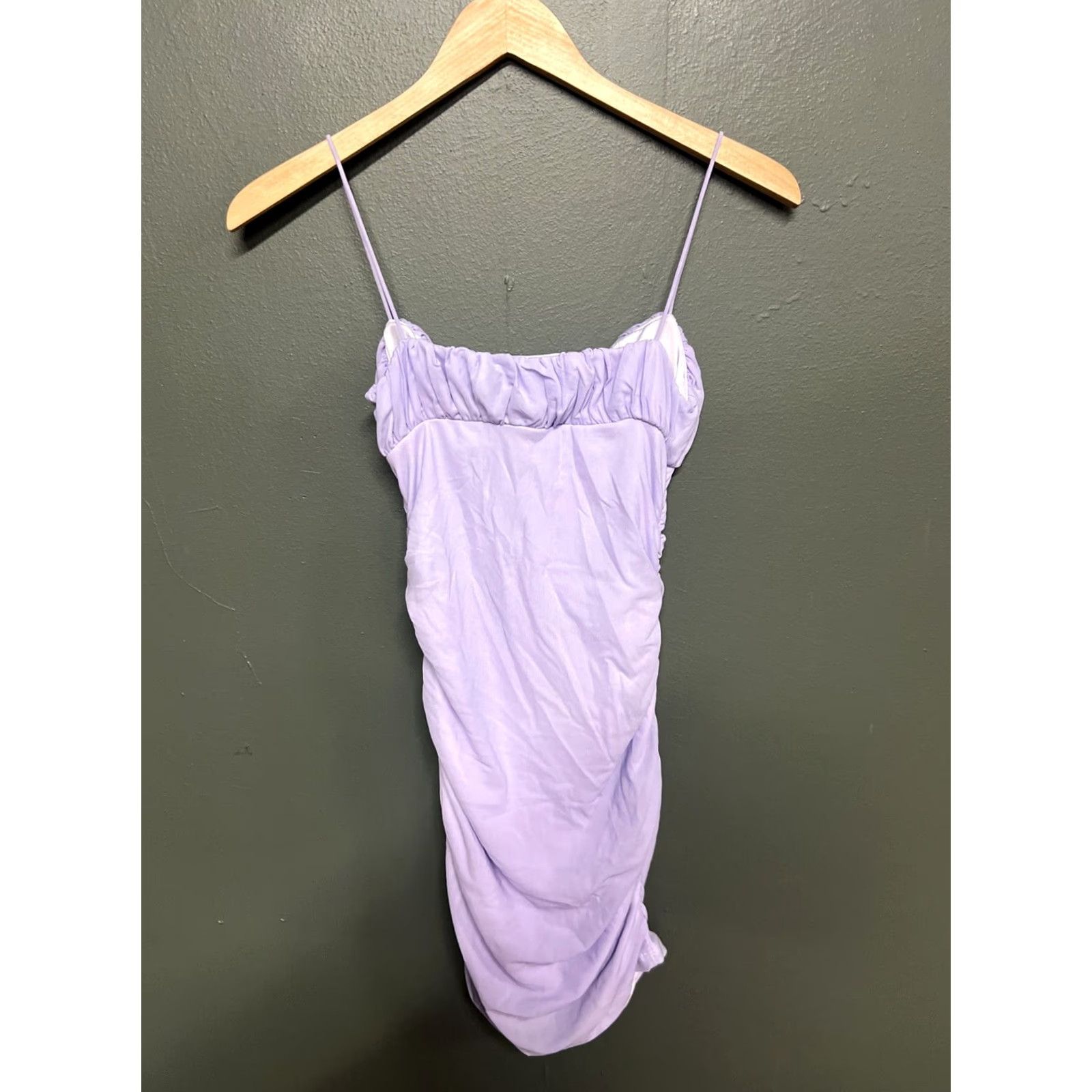 PRINCESS POLLY Princess Polly Purple Dress NWT 4 Womens Sleeveless Mini Slip Dress Ivory Colorful 4 Womens Dress Size S / US 4 / IT 40 - 3 Thumbnail