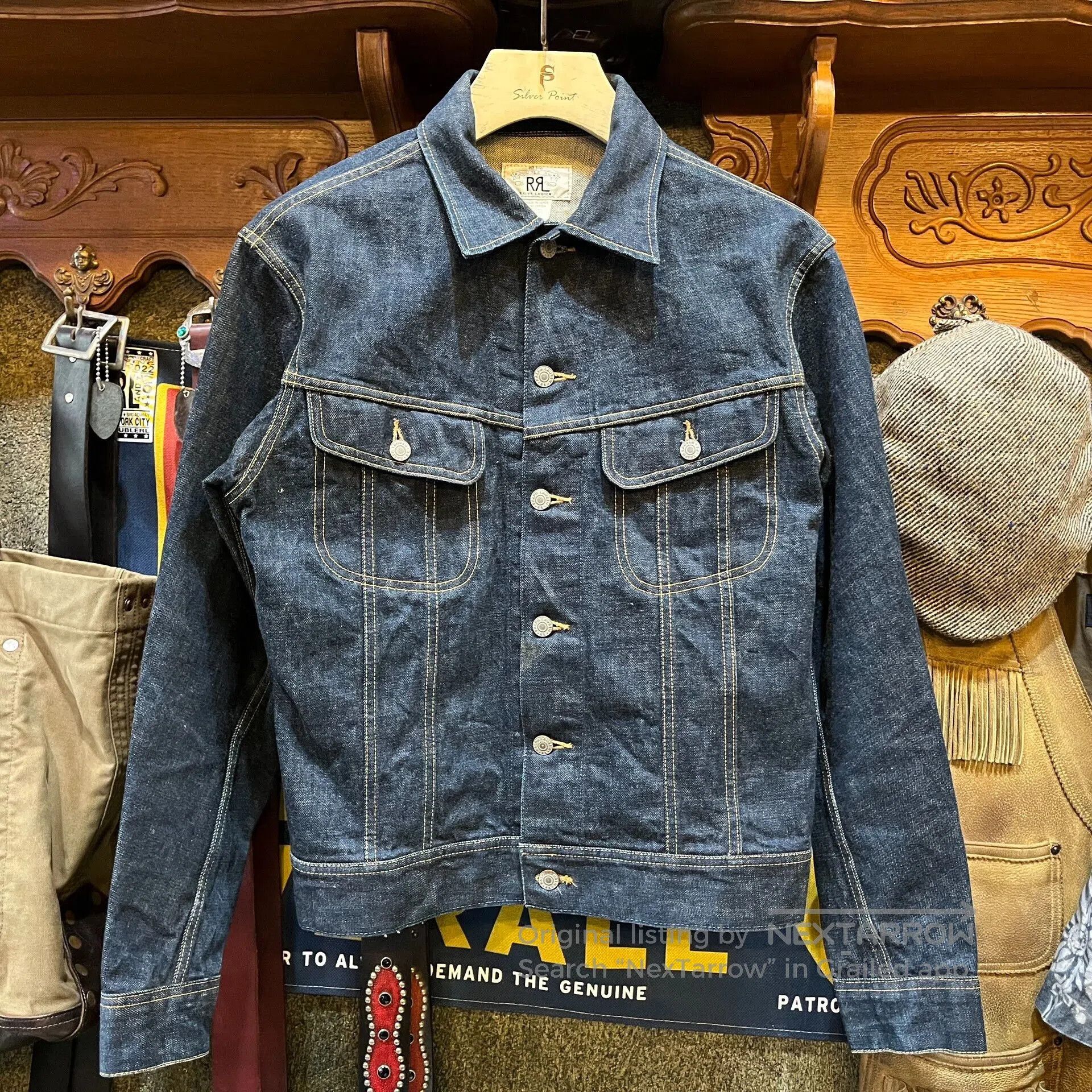 RRL Ralph Lauren vintage rrl denim jacket by ralph lauren. Size US M / EU 48-50 / 2 - 1 Thumbnail