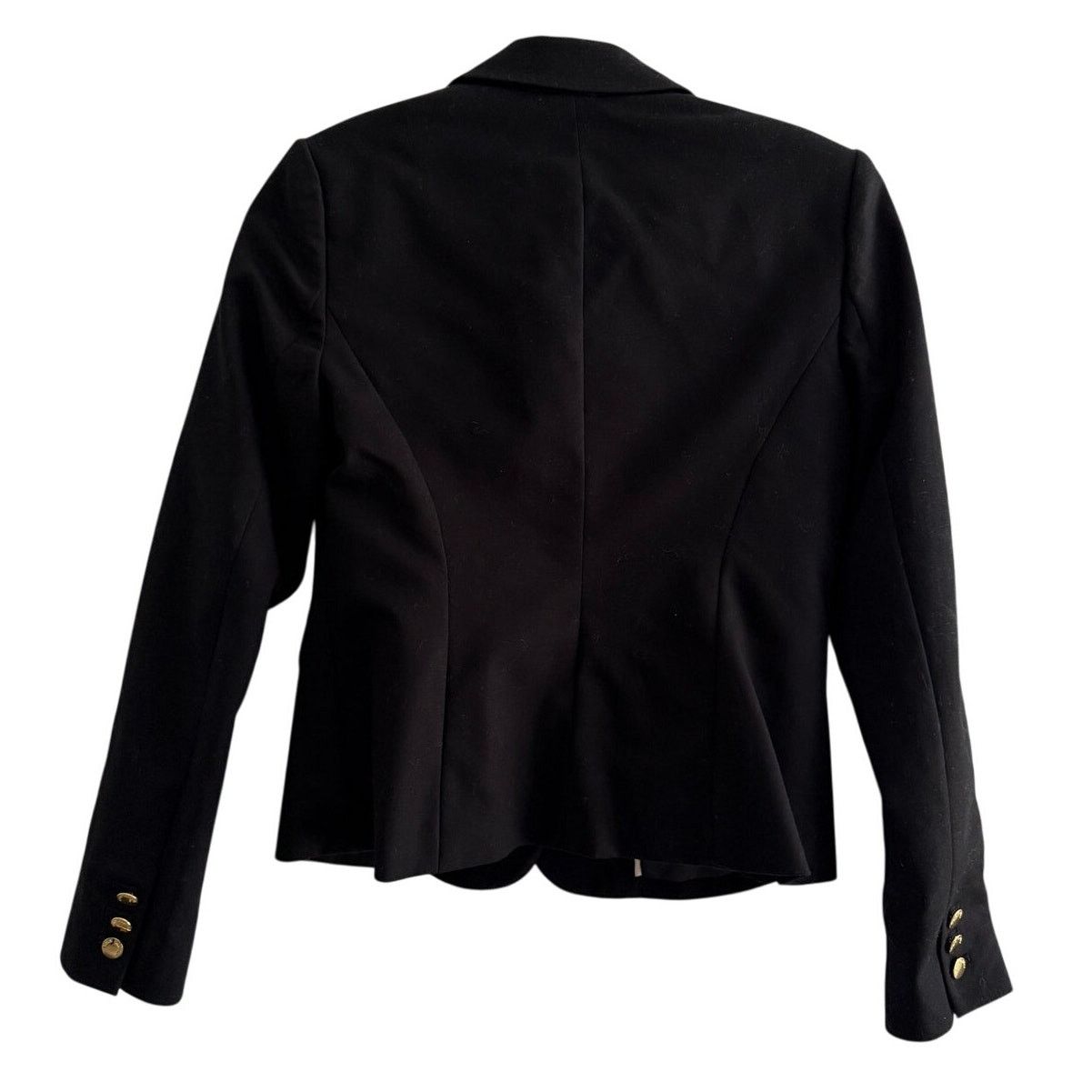 Vince Camuto Vince Camuto Black Gold Button Blazer, Size 2 Size XS / US 0-2 / IT 36-38 - 2 Thumbnail