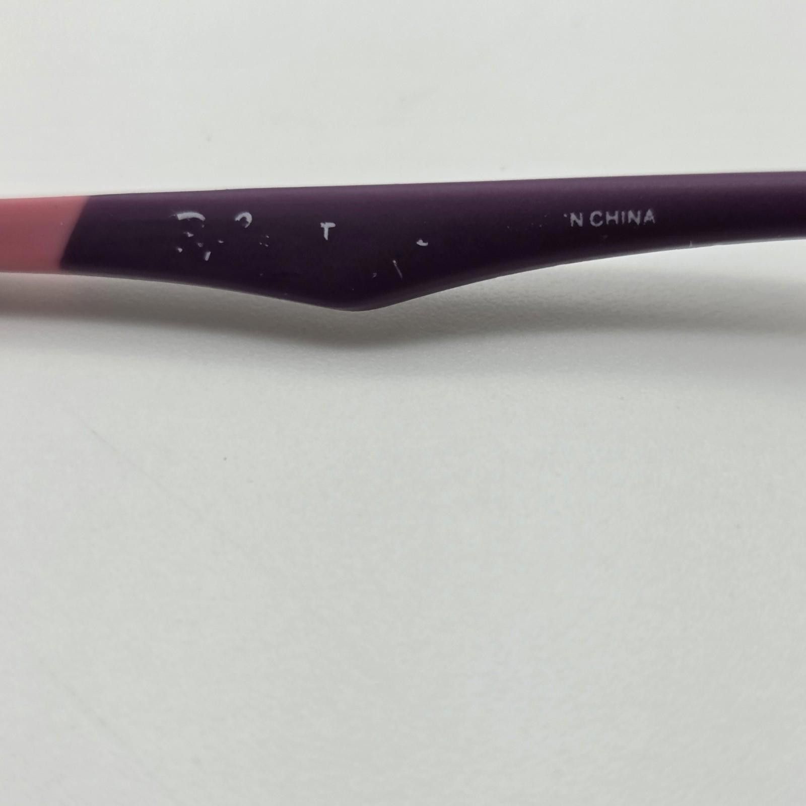 RayBan Ray Ban RB1030 4013 Kids Purple/Pink Stripe FRAMES 45-16-125 Size ONE SIZE - 6 Thumbnail