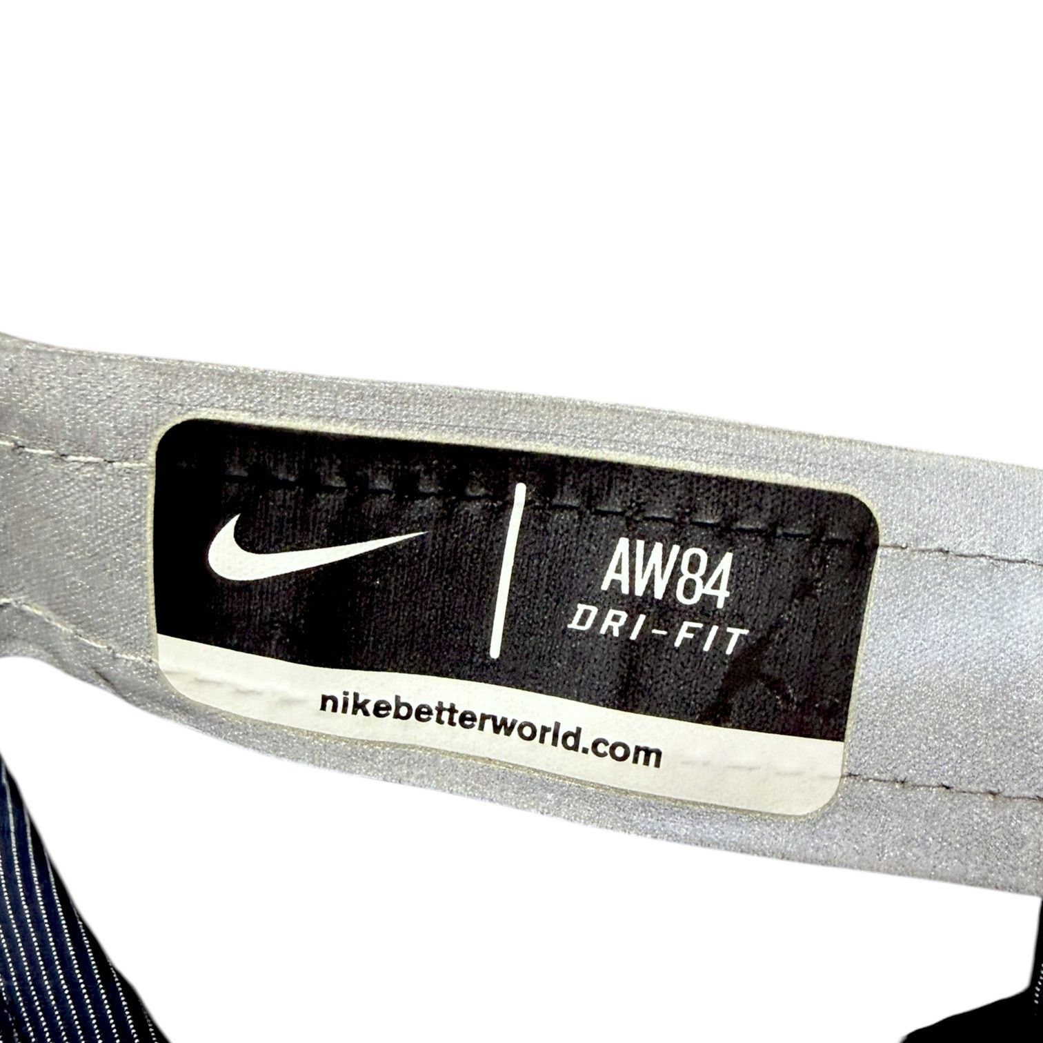 Nike Vintage Y2K Nike Dri-FIT AW84 5 Panel Hat Gray Swoosh Cap Size ONE SIZE - 6 Thumbnail