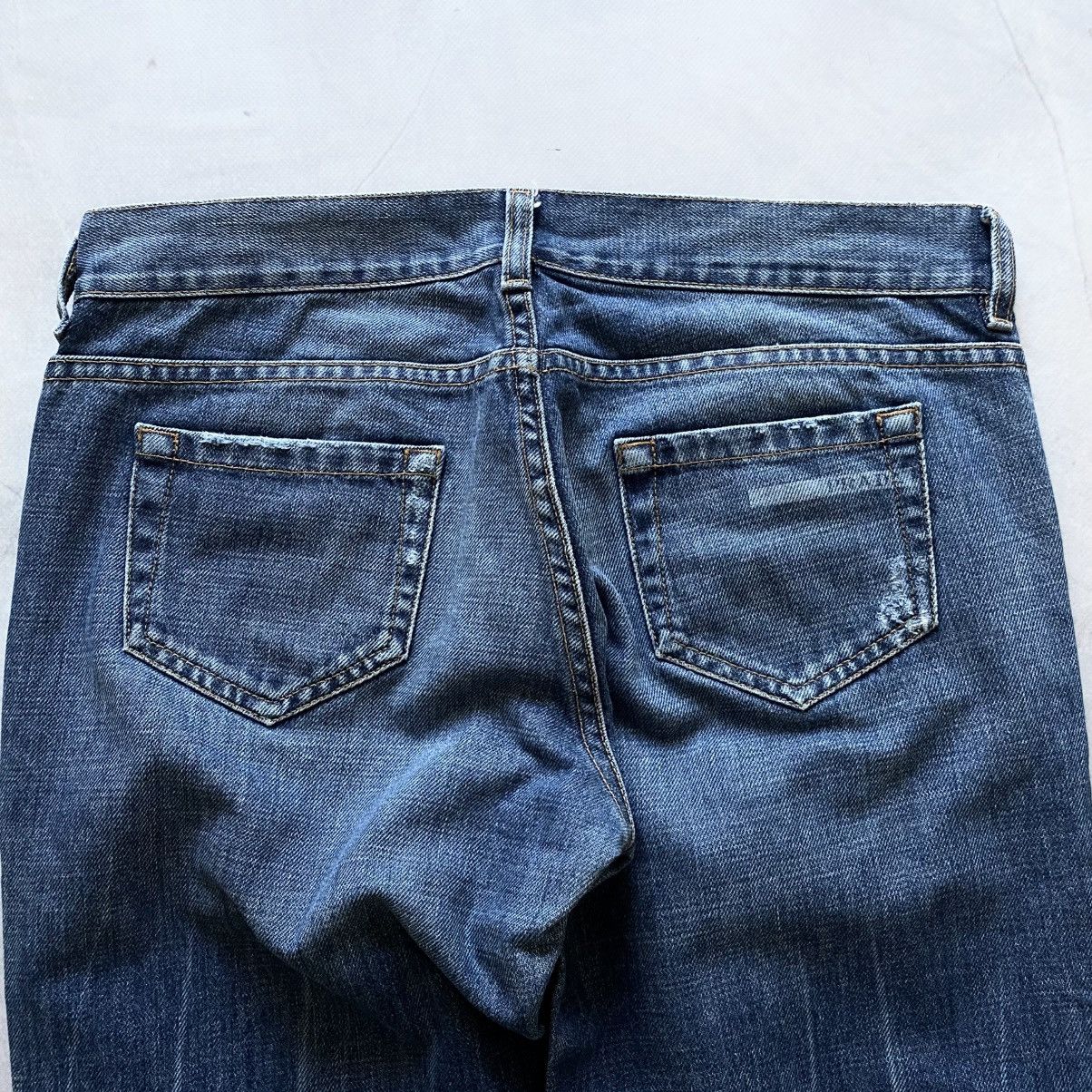 Prada × Vintage Prada Regular Fit Logo Womens Denim Jeans Y2K Size 28" / US 6 / IT 42 - 5 Thumbnail