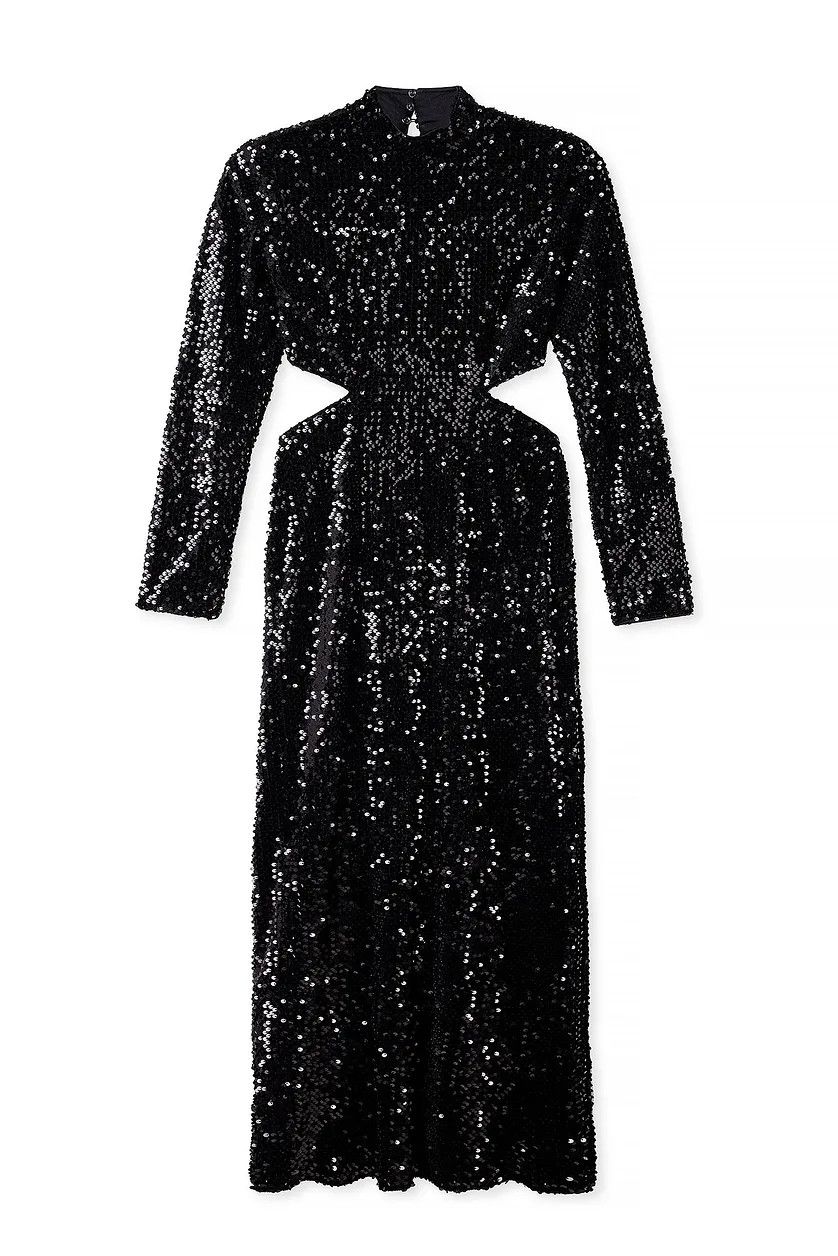 Givenchy o1loc1c0824 Dress in Black Size L / US 10 / IT 46 - 1 Thumbnail