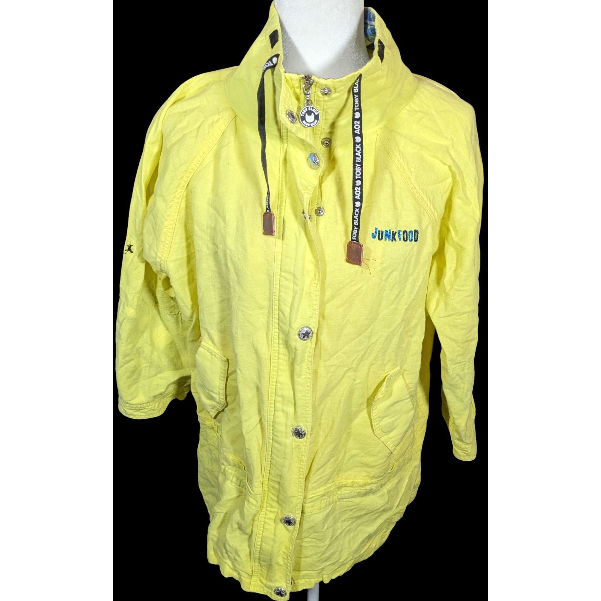 Other Junkfood A02 BlackLabel Toby Yellow Lightweight Jacket Size S / US 4 / IT 40 - 1 Thumbnail